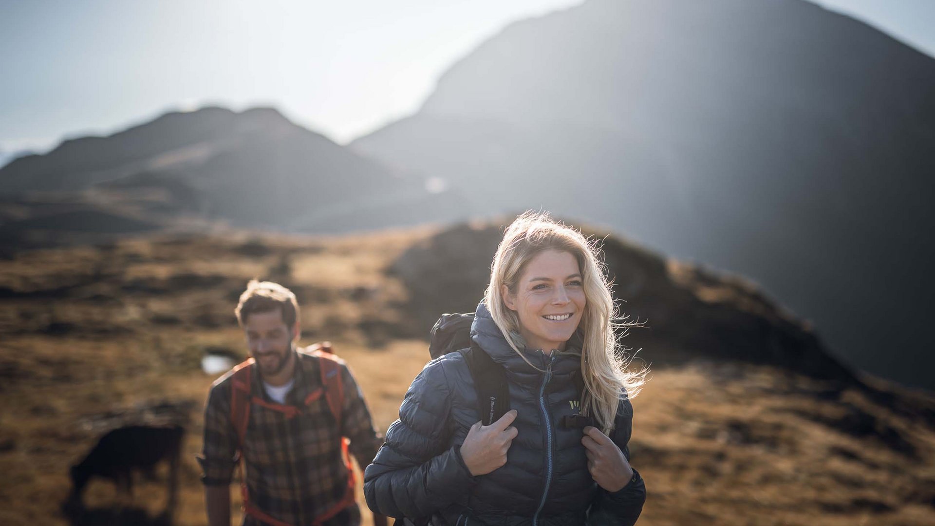 Pictures of gentle eco-tourism in the Alps