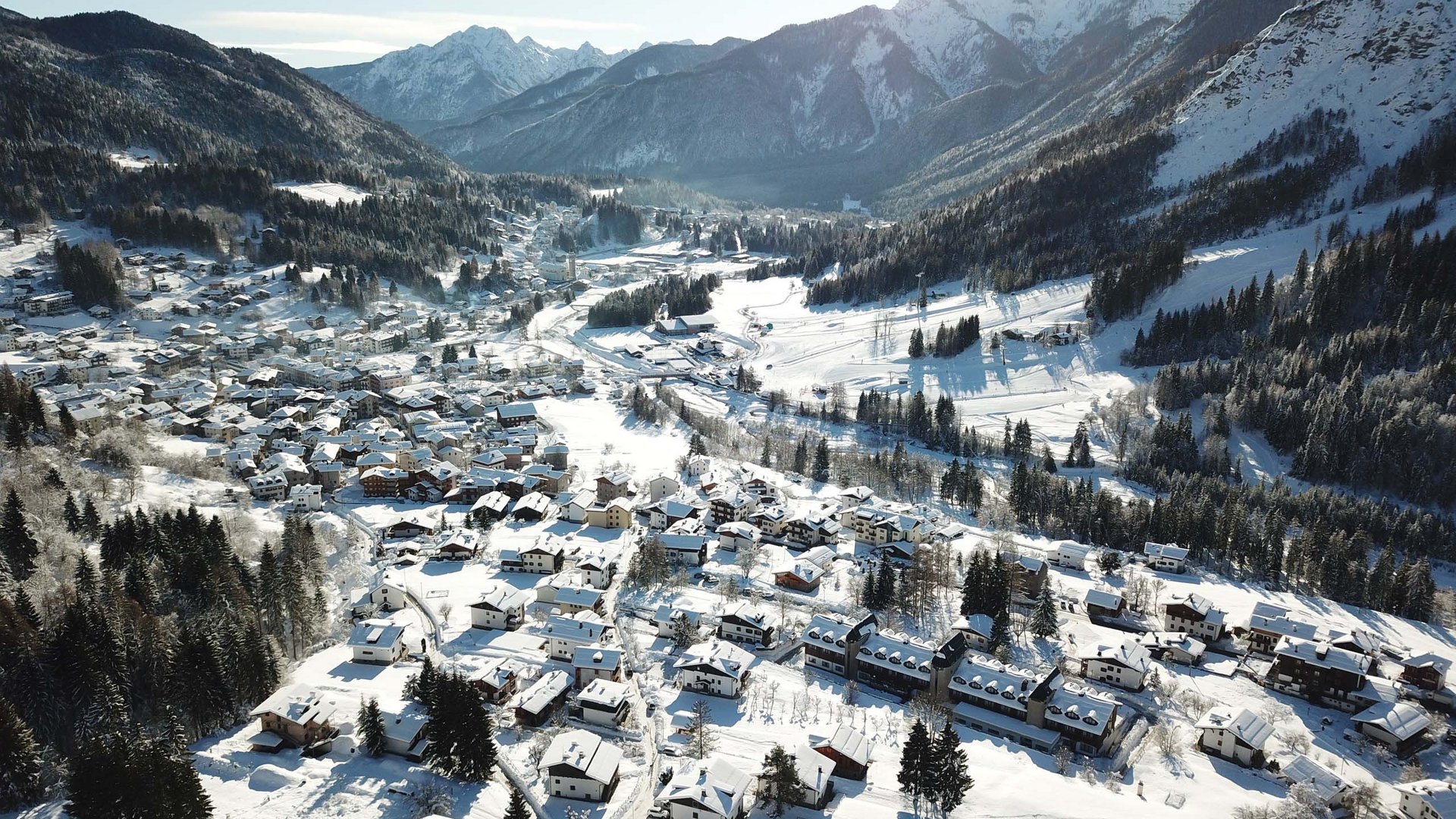 Pictures of gentle eco-tourism in the Alps