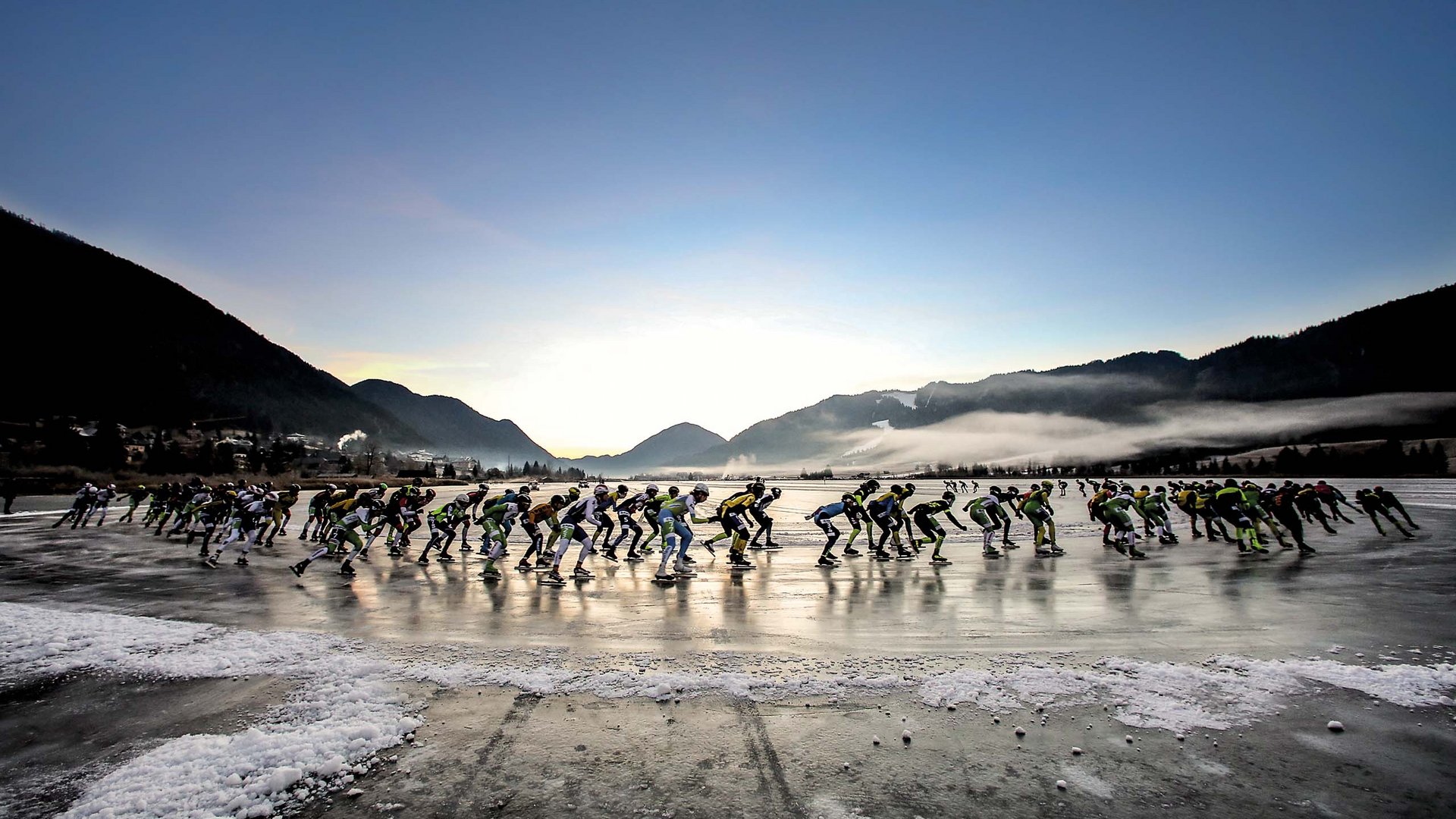 Pictures of gentle eco-tourism in the Alps