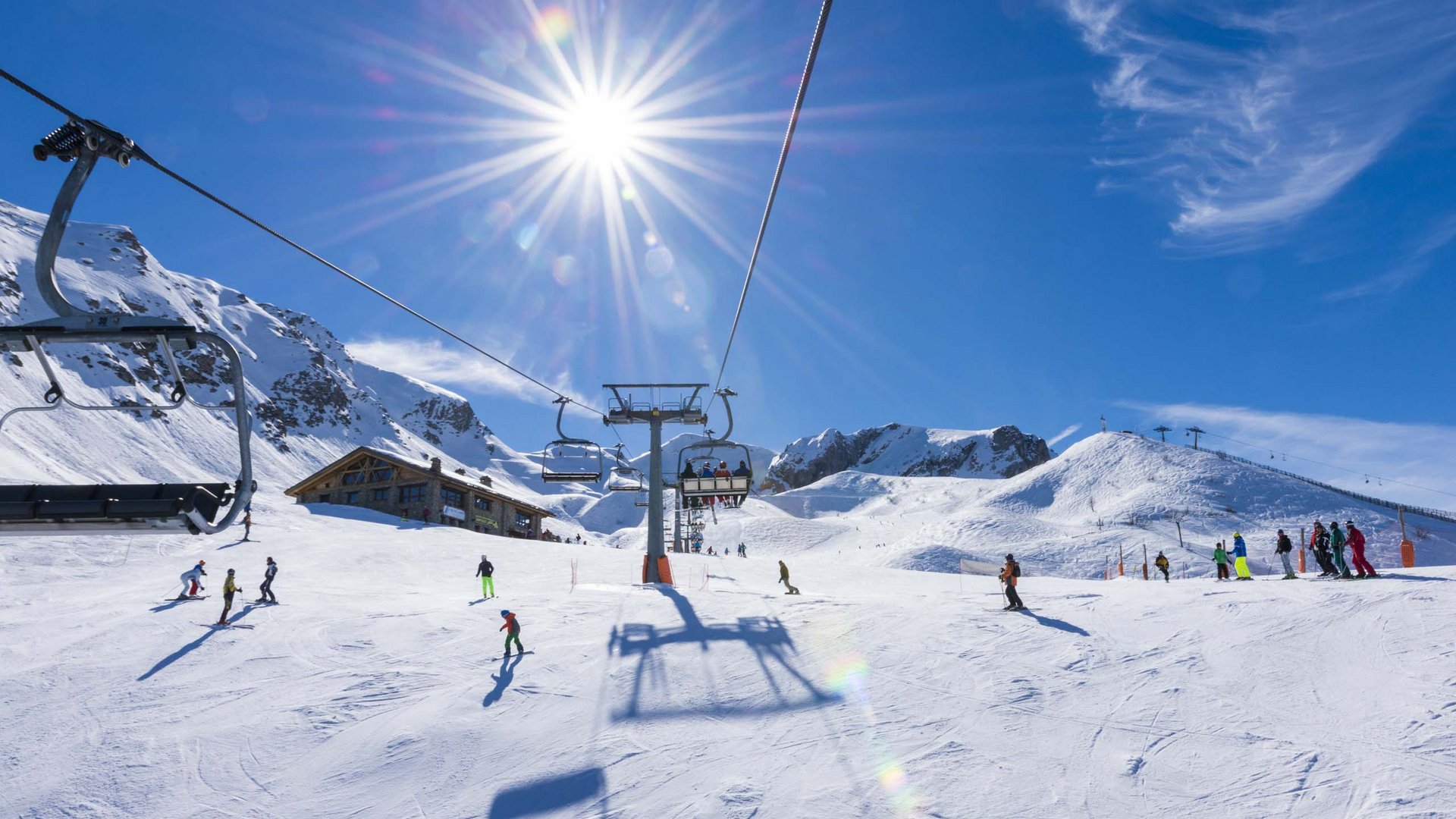 Pictures of gentle eco-tourism in the Alps