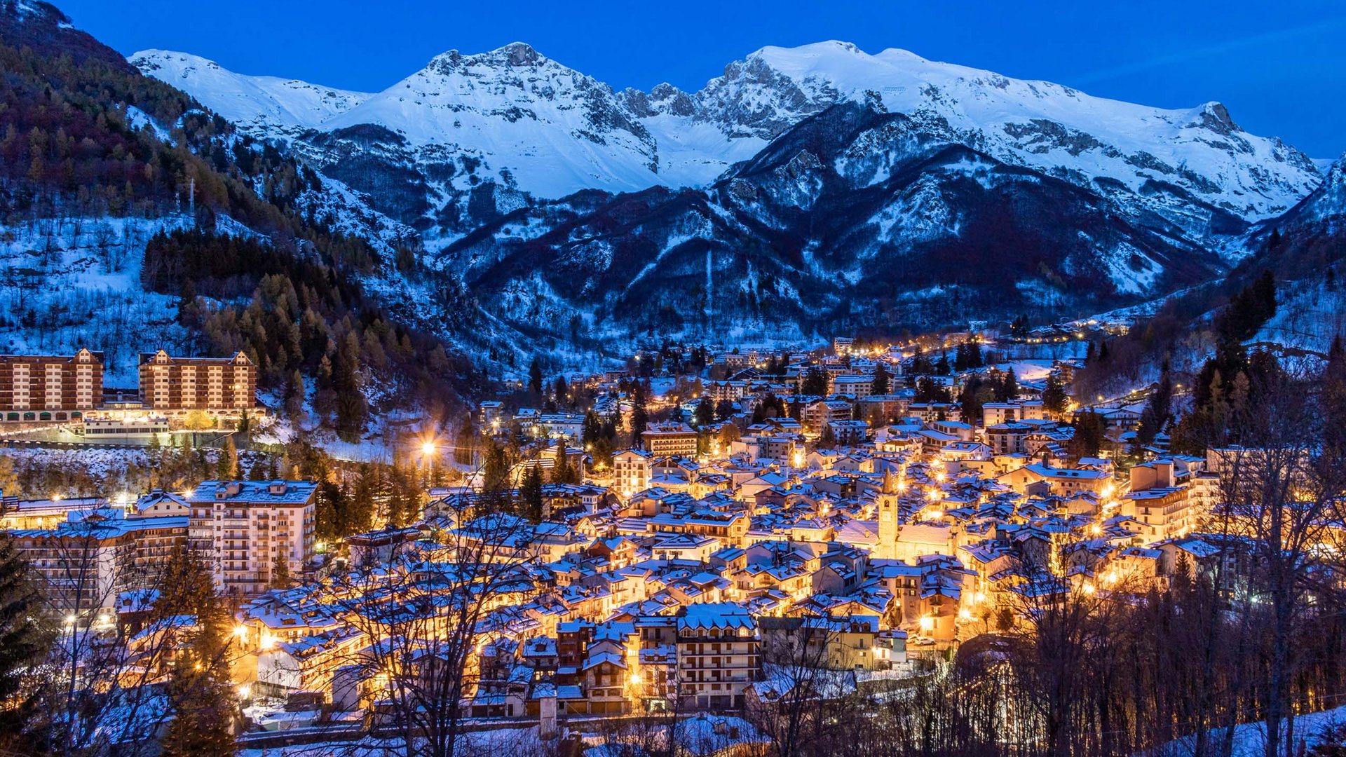 Pictures of gentle eco-tourism in the Alps