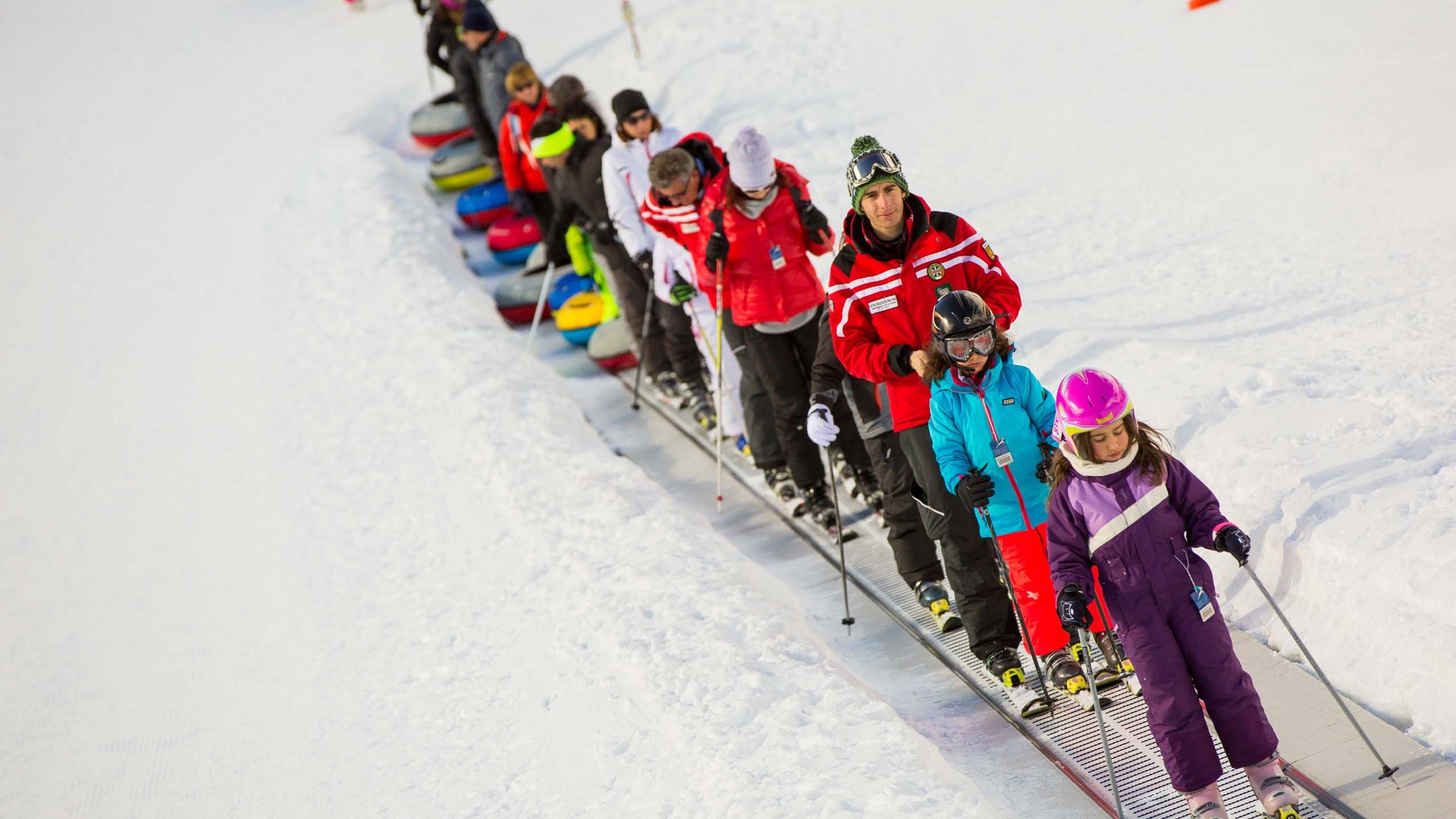 Pictures of gentle eco-tourism in the Alps