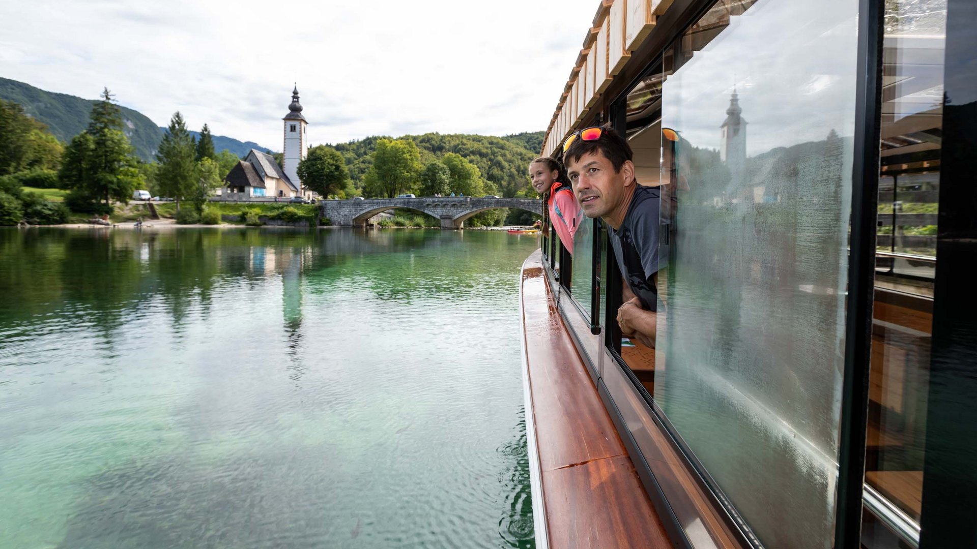 Pictures of gentle eco-tourism in the Alps