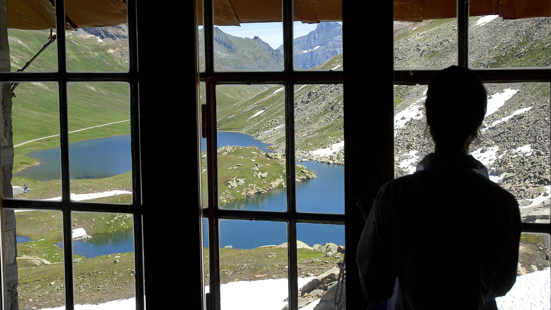 Pictures of gentle eco-tourism in the Alps