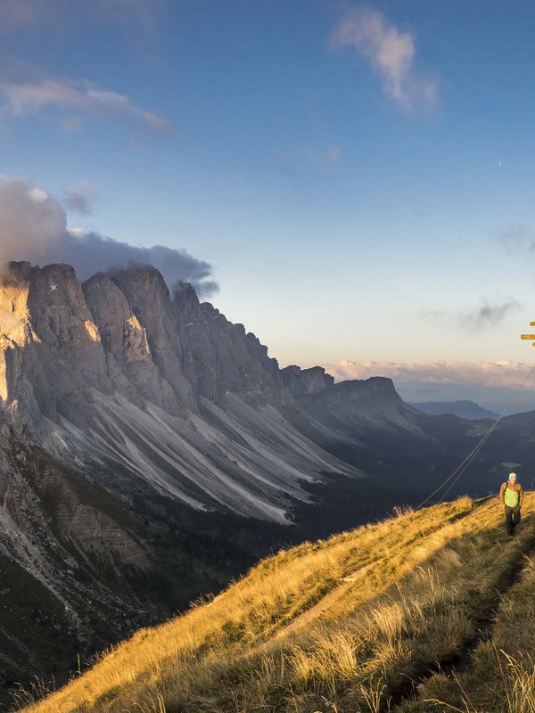 Funes, un rifugio tra le Dolomiti.