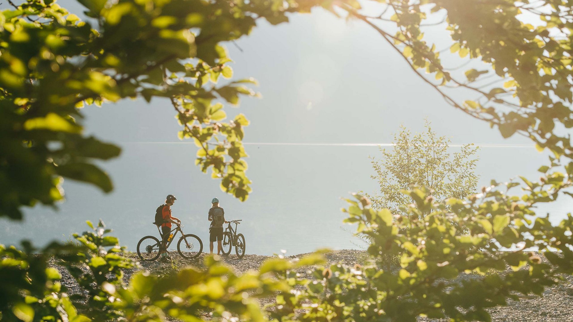 Pictures of gentle eco-tourism in the Alps