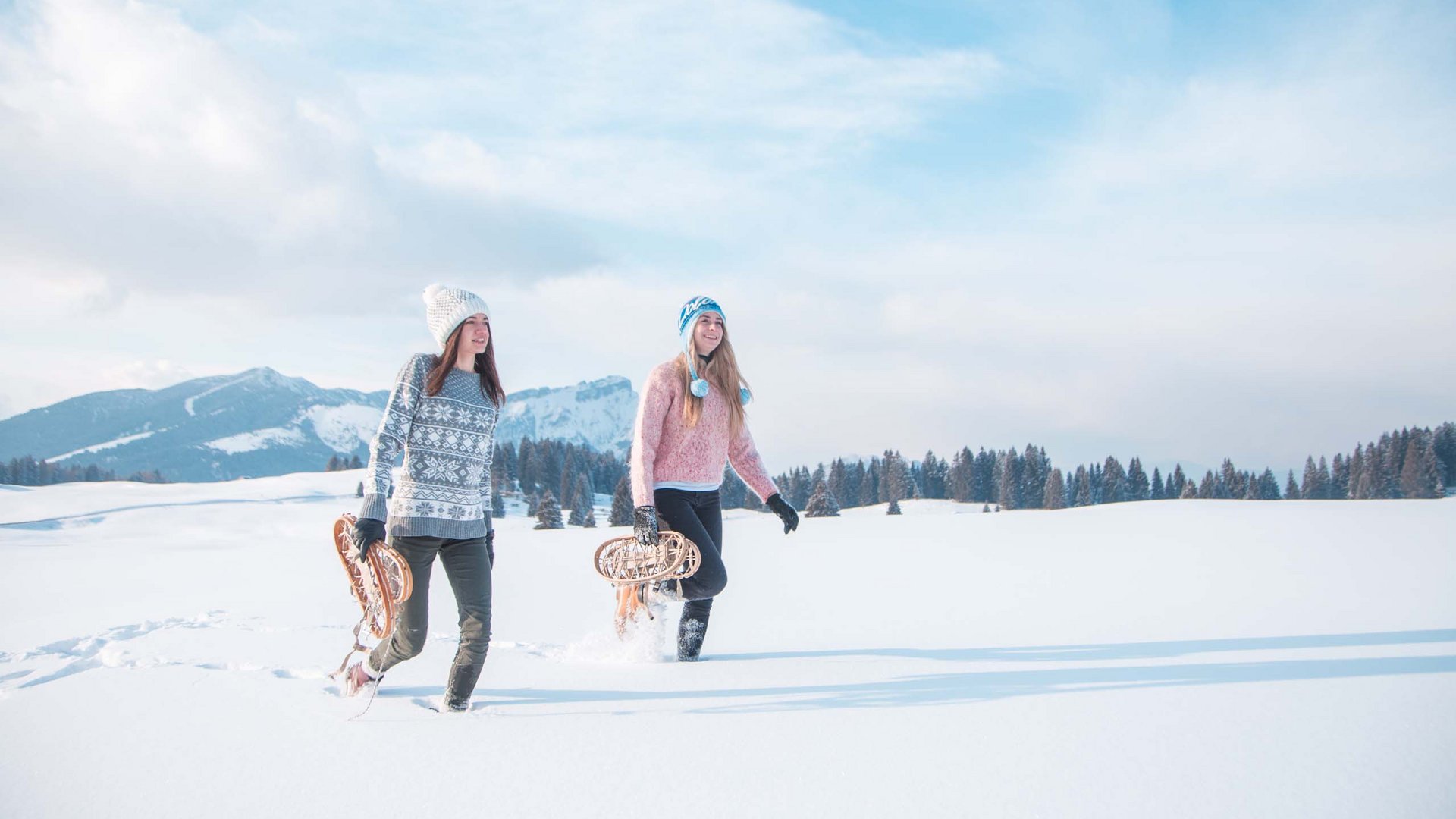 Sanfter Ökotourismus in den Alpen in Bildern