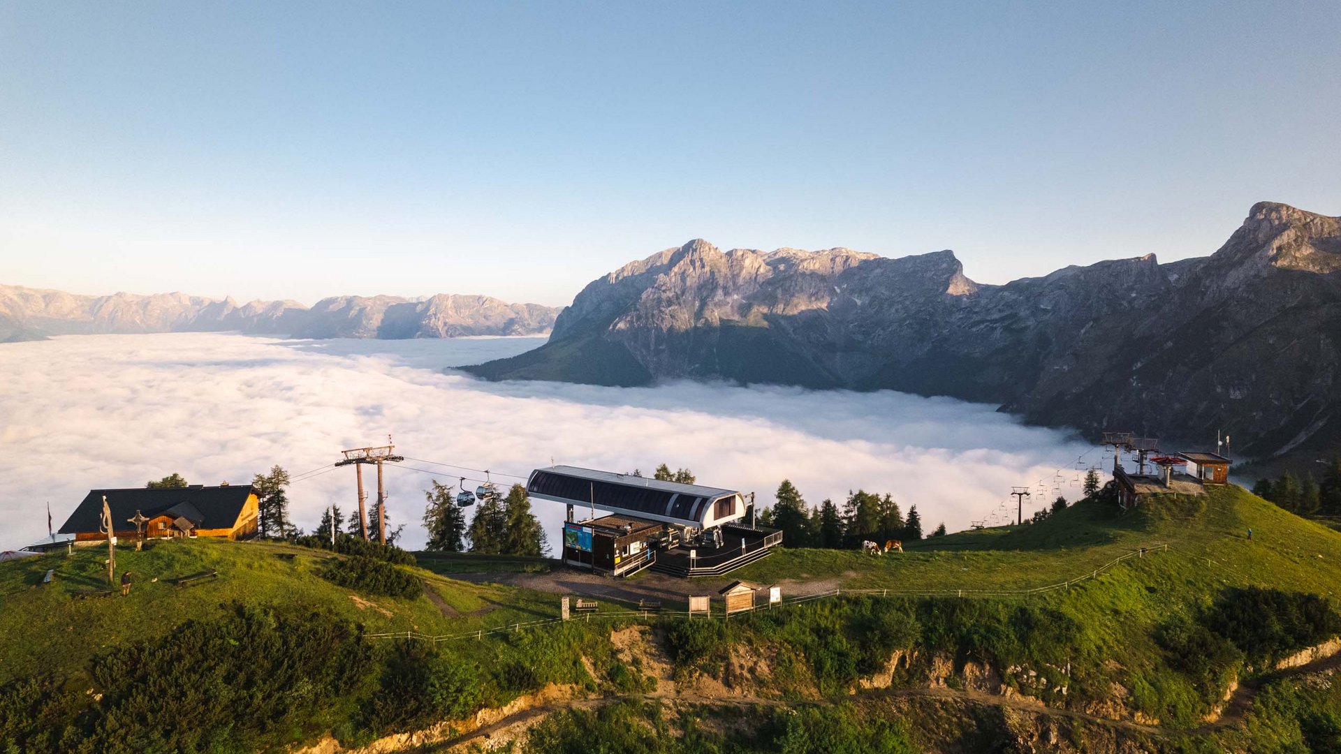 Sanfter Ökotourismus in den Alpen in Bildern