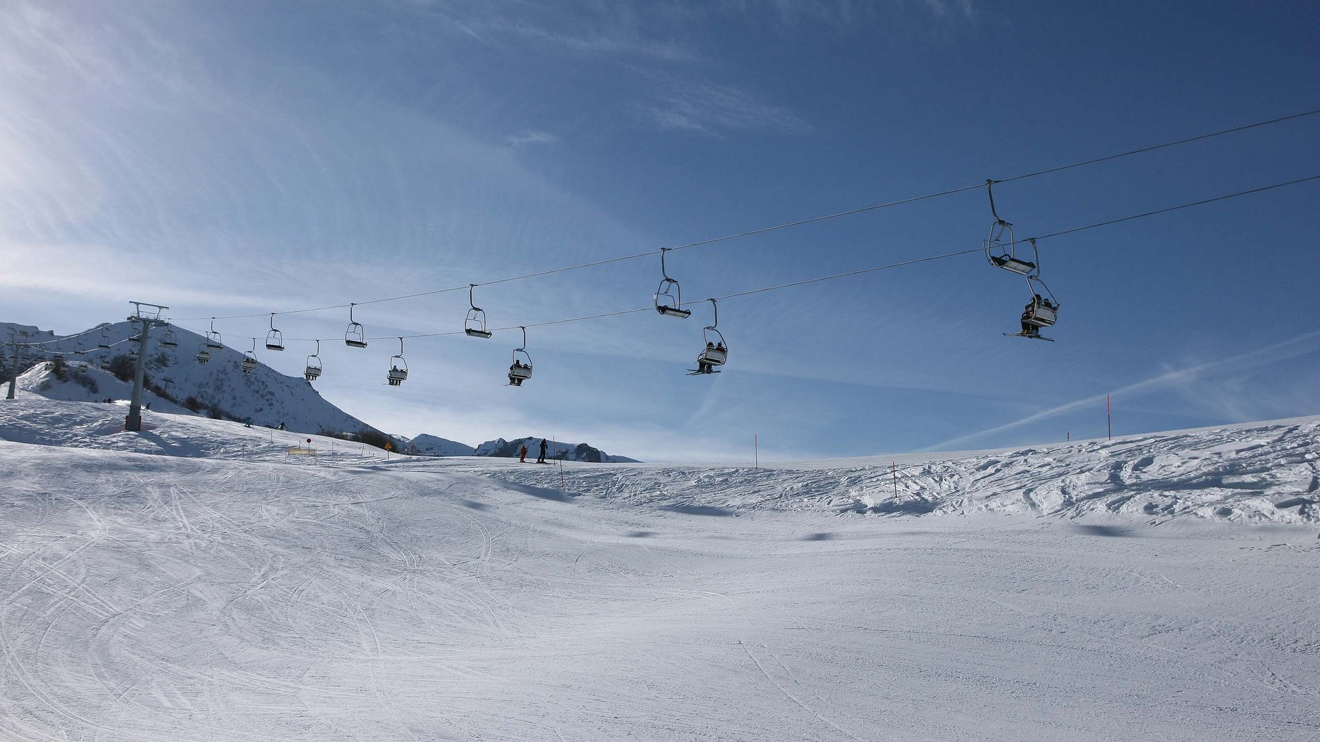 Pictures of gentle eco-tourism in the Alps