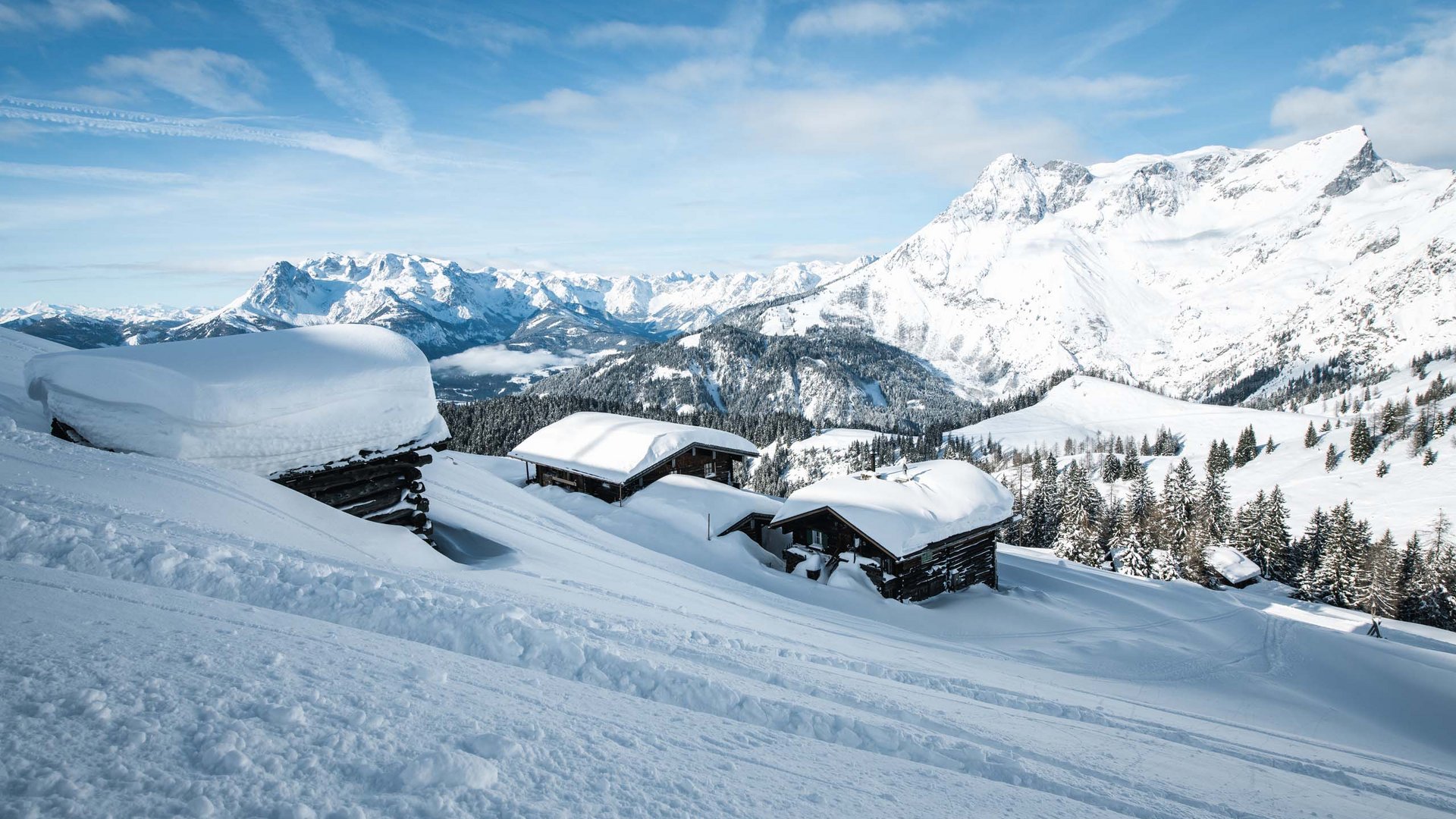 Pictures of gentle eco-tourism in the Alps