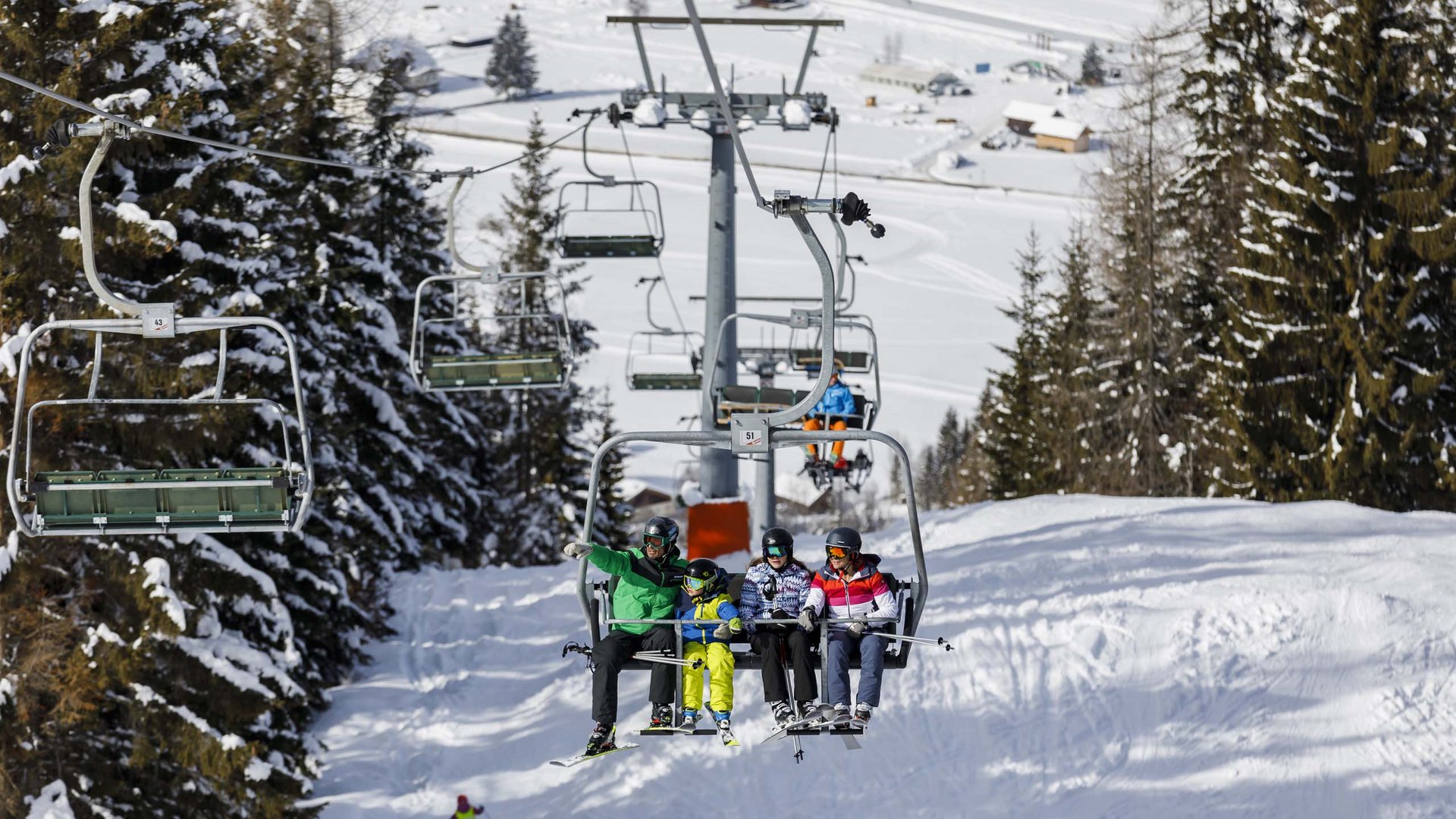 Pictures of gentle eco-tourism in the Alps