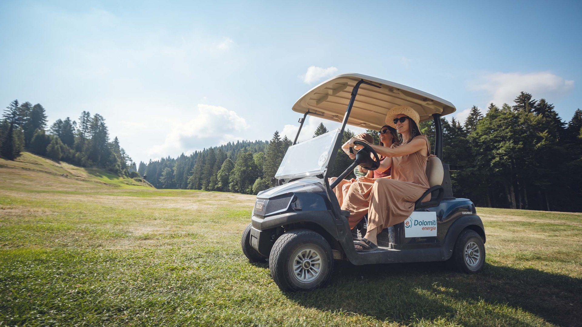 Pictures of gentle eco-tourism in the Alps