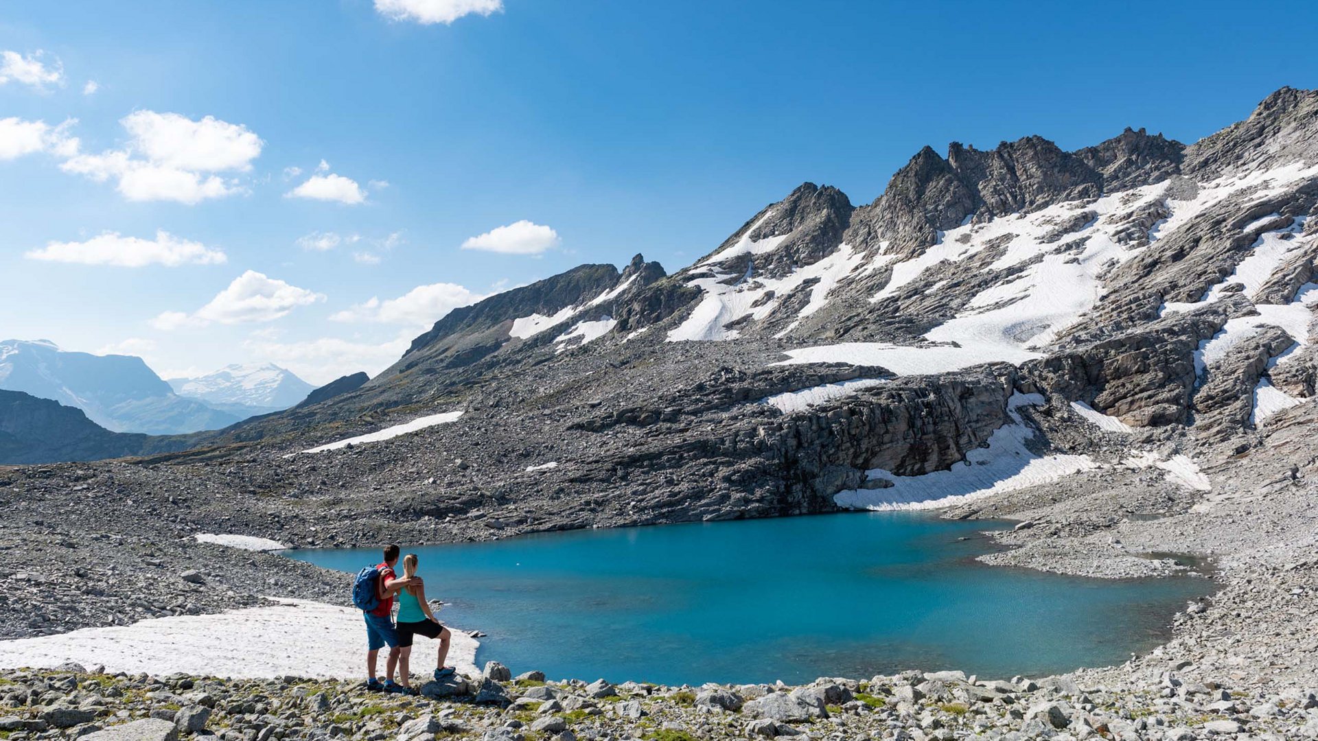 Pictures of gentle eco-tourism in the Alps