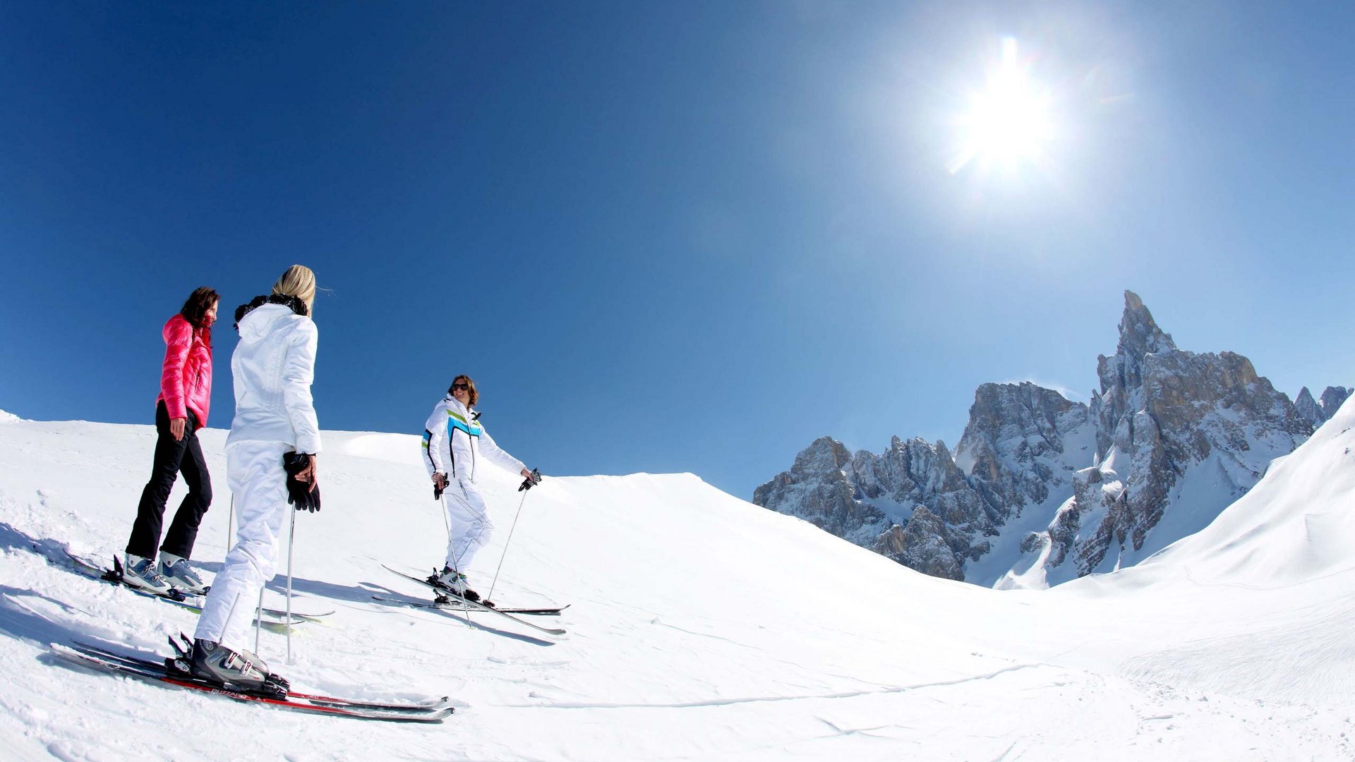 Pictures of gentle eco-tourism in the Alps