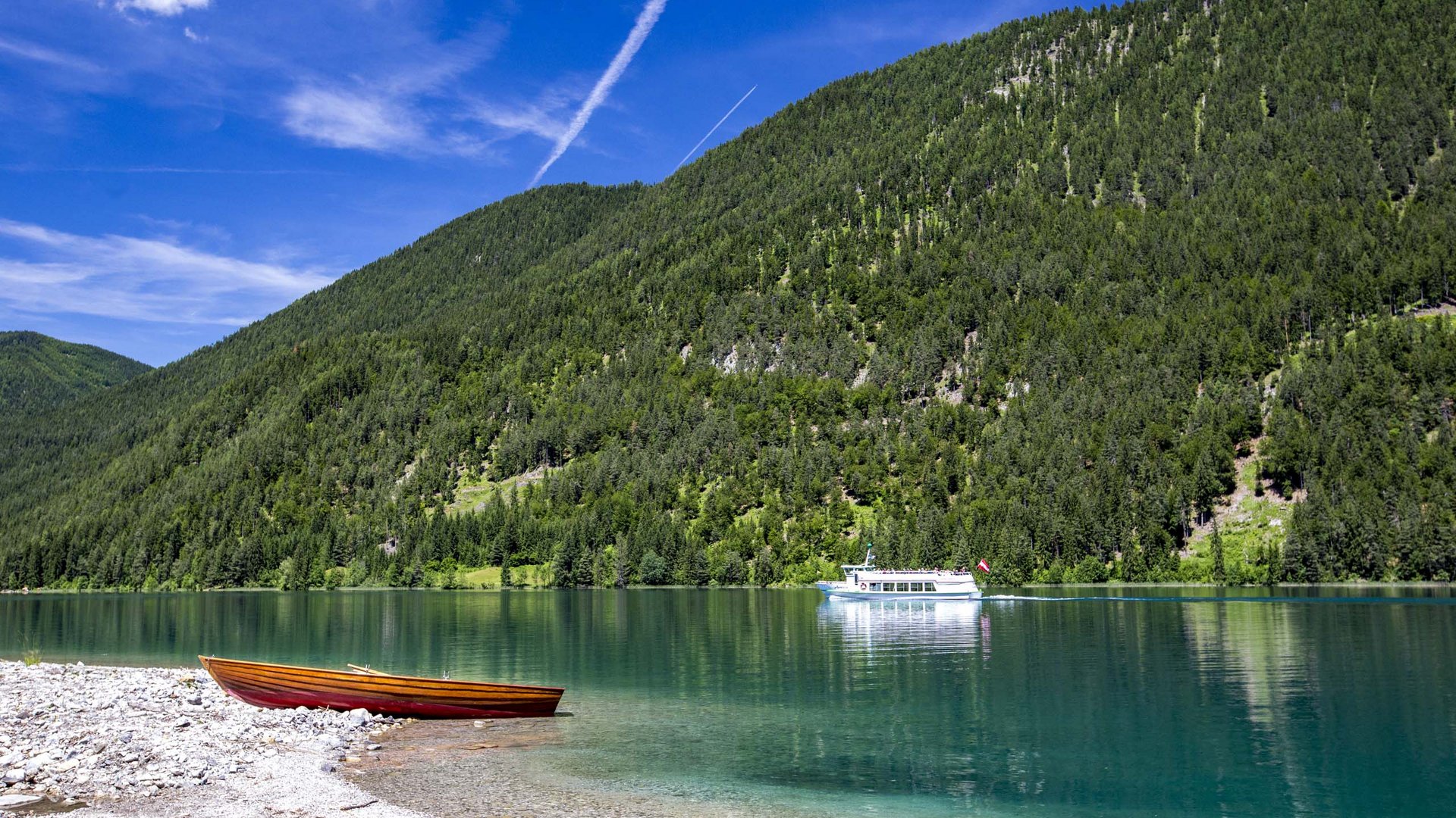 Sanfter Ökotourismus in den Alpen in Bildern