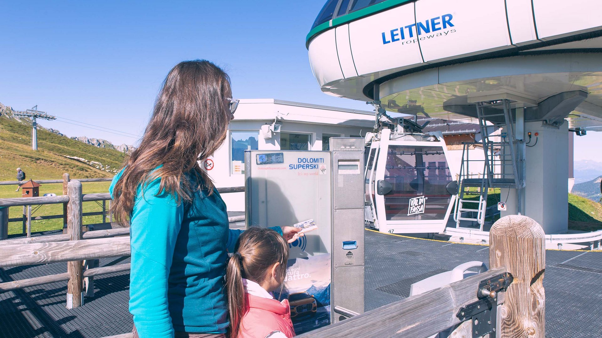 Pictures of gentle eco-tourism in the Alps