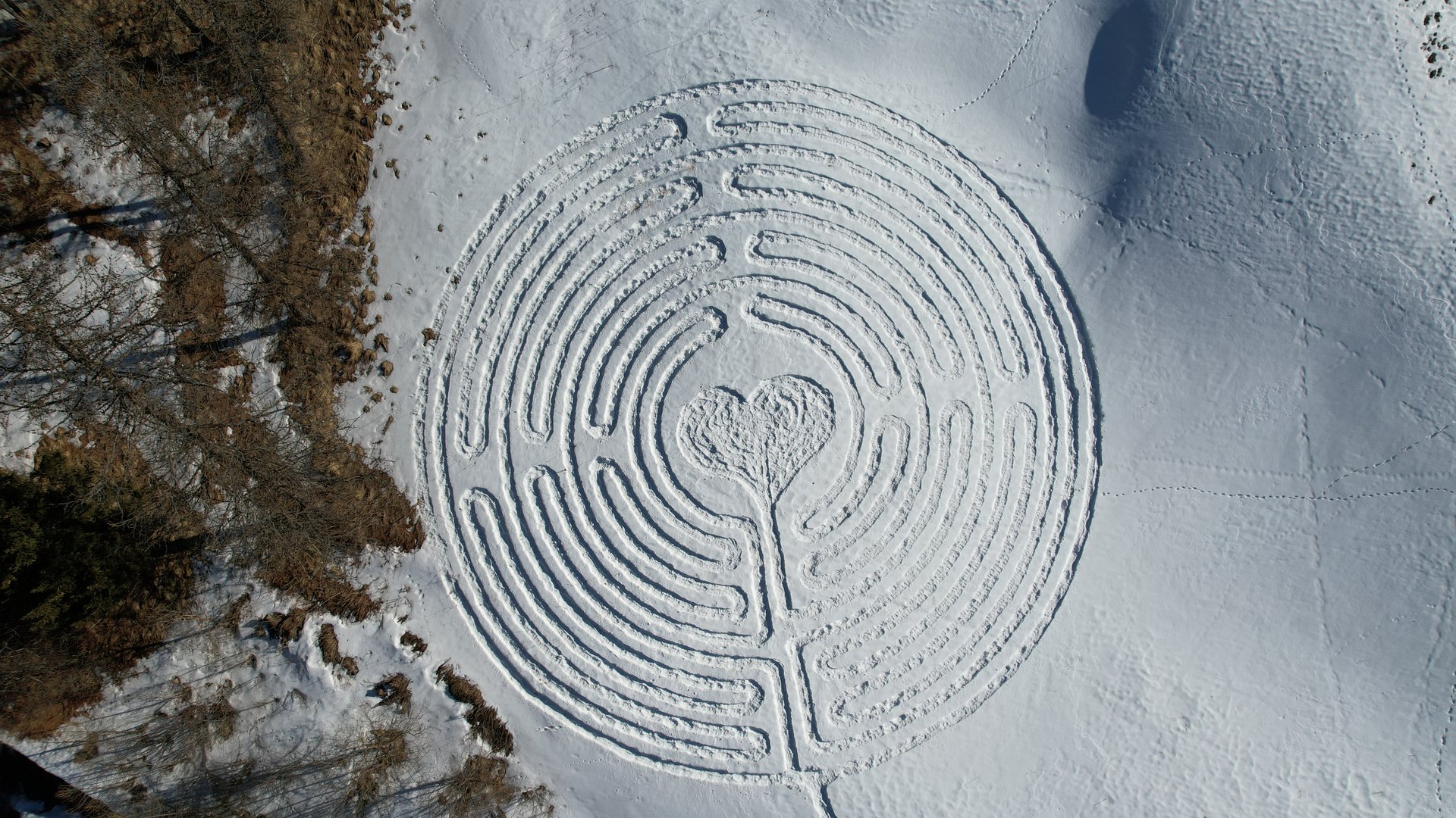 Pictures of gentle eco-tourism in the Alps