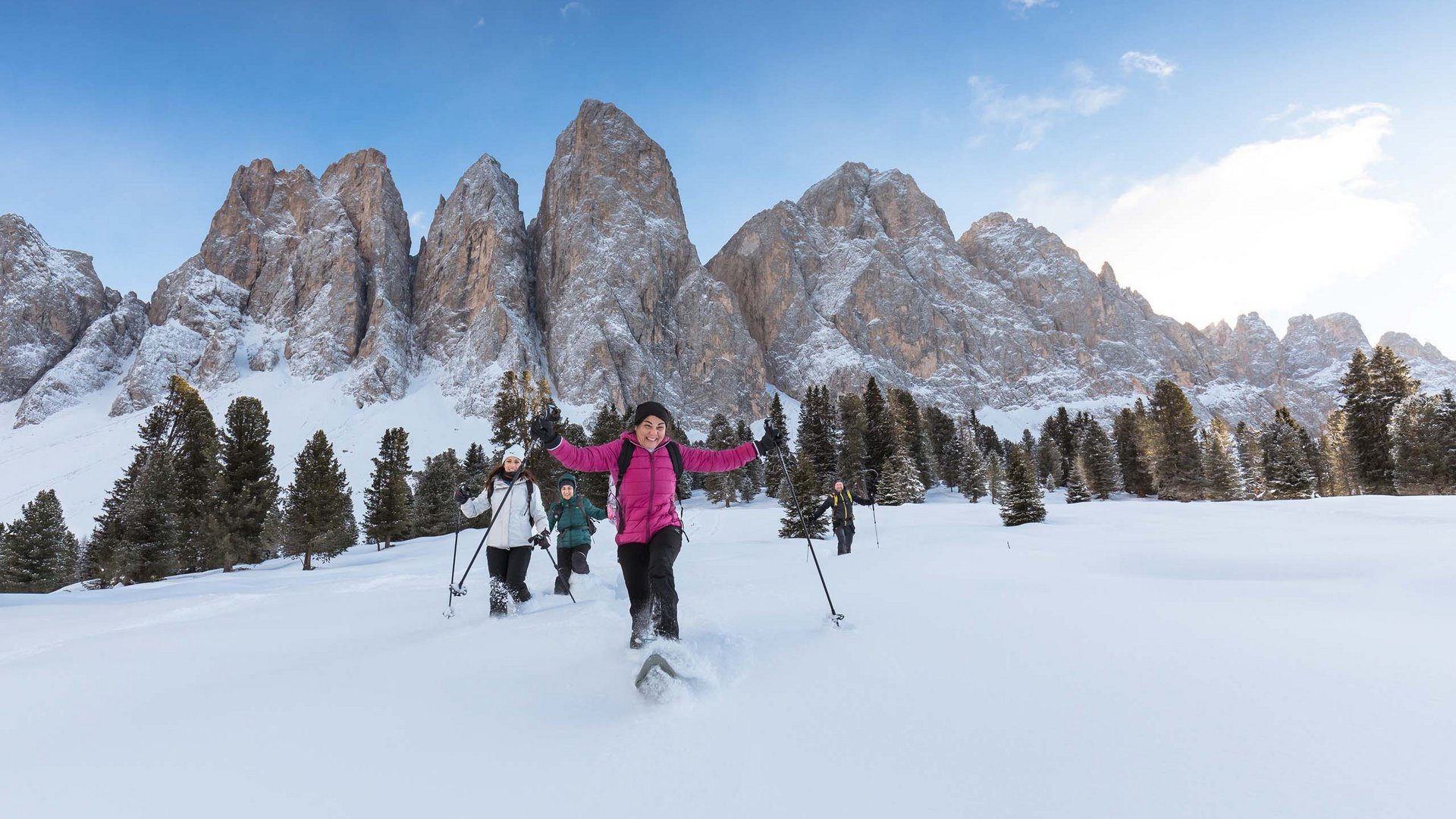 Pictures of gentle eco-tourism in the Alps