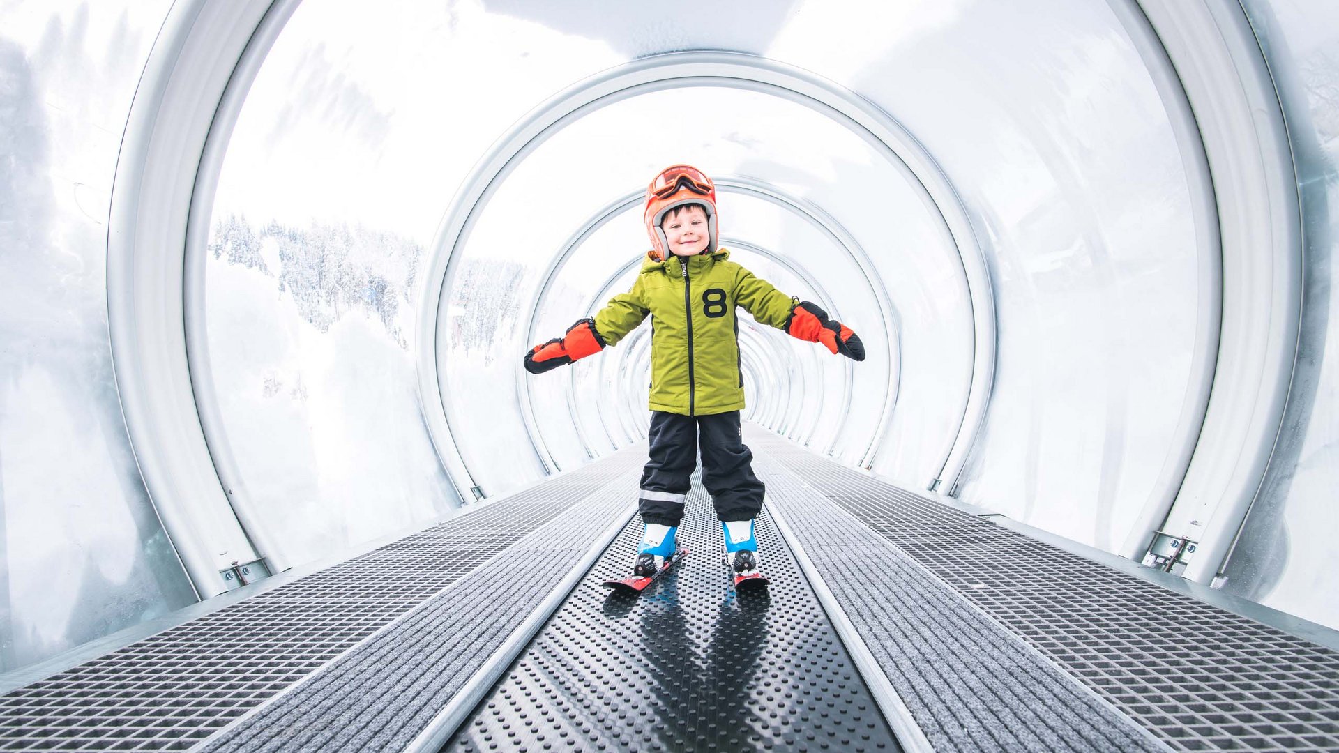 Pictures of gentle eco-tourism in the Alps