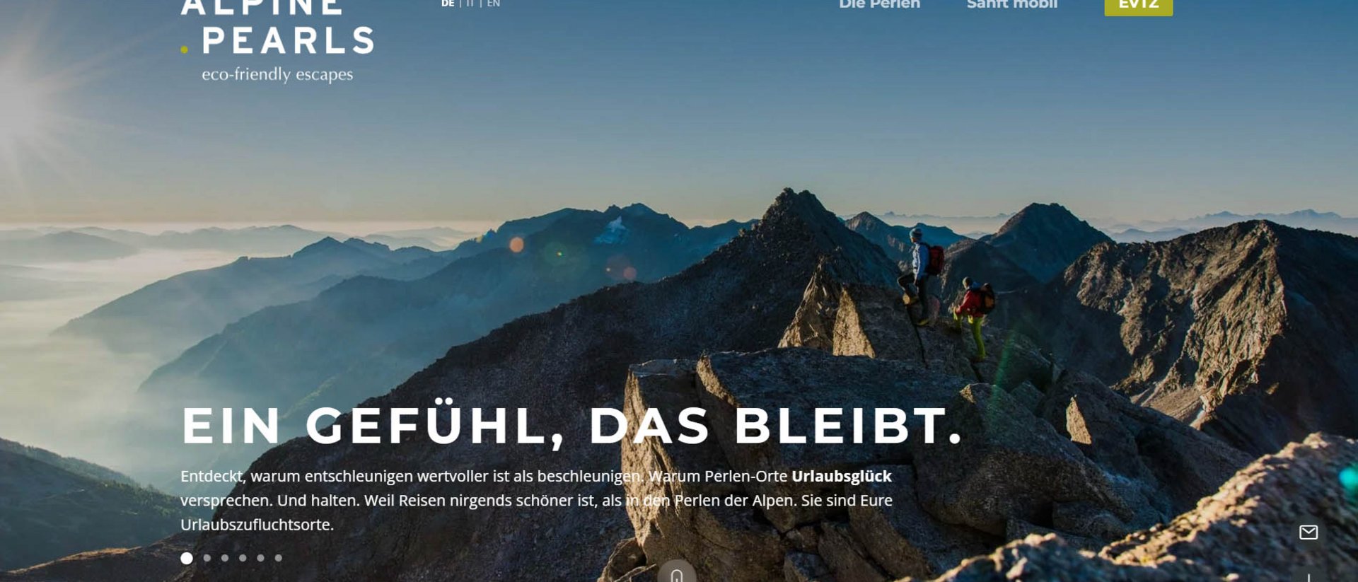 Neu im Web: unsere Website