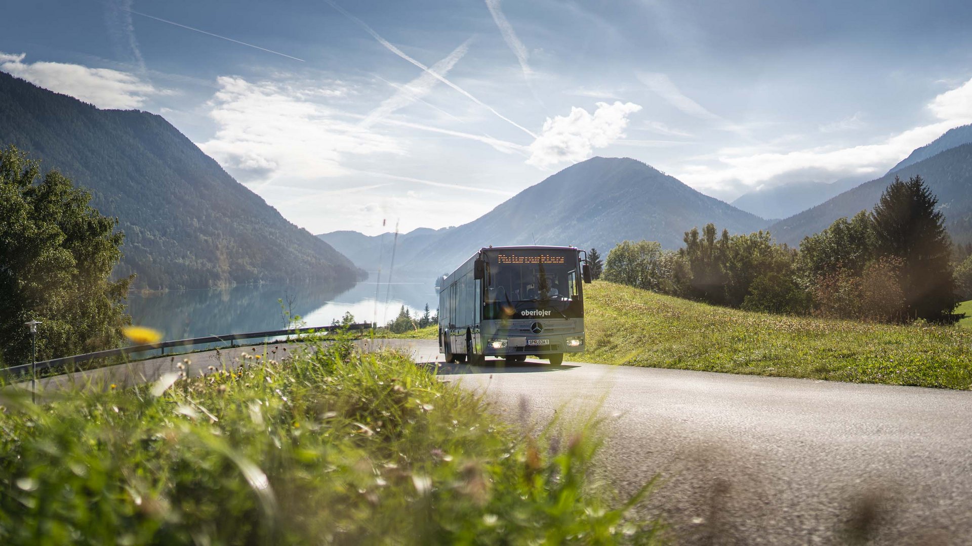 Pictures of gentle eco-tourism in the Alps