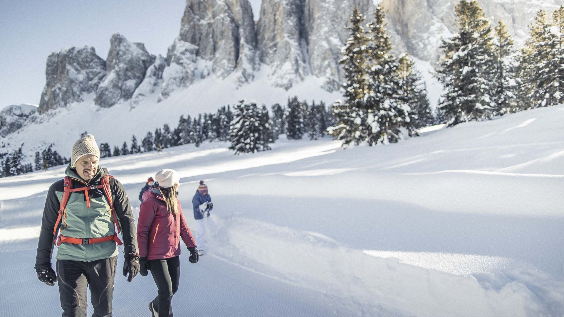 Pictures of gentle eco-tourism in the Alps