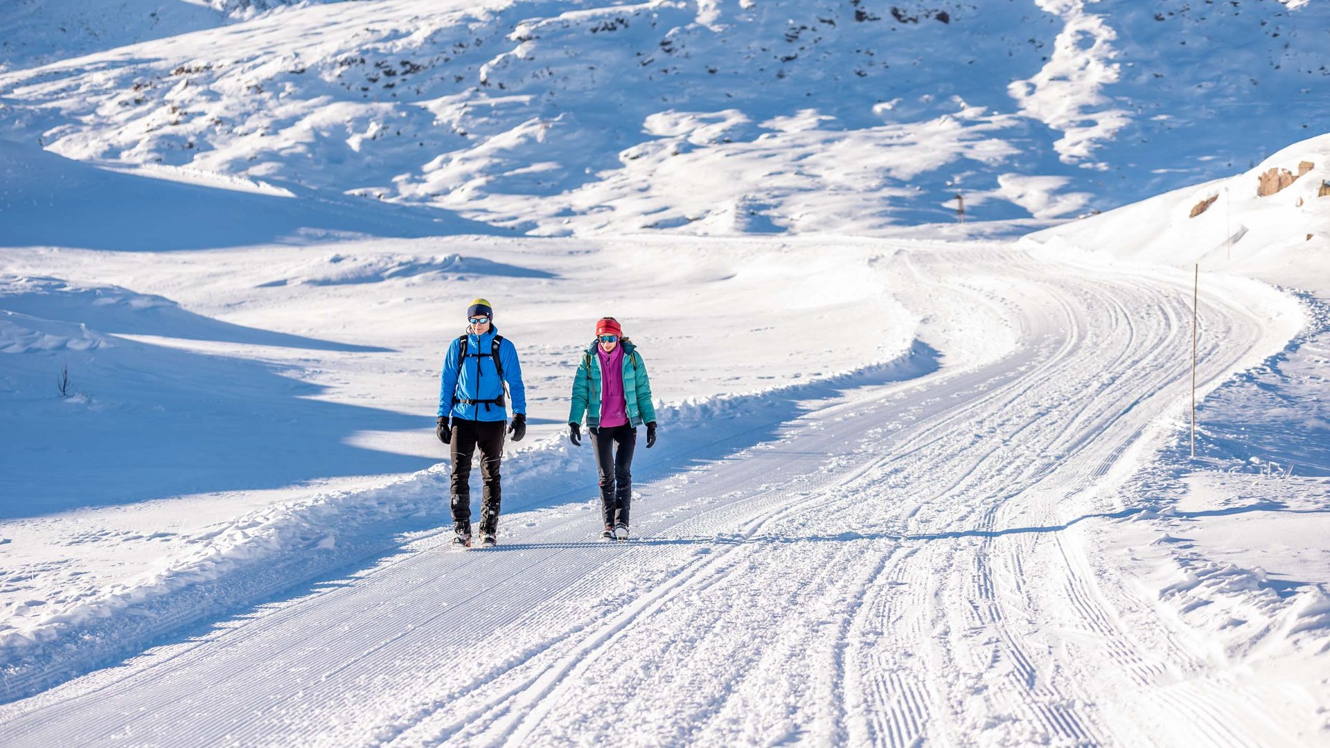 Sanfter Ökotourismus in den Alpen in Bildern