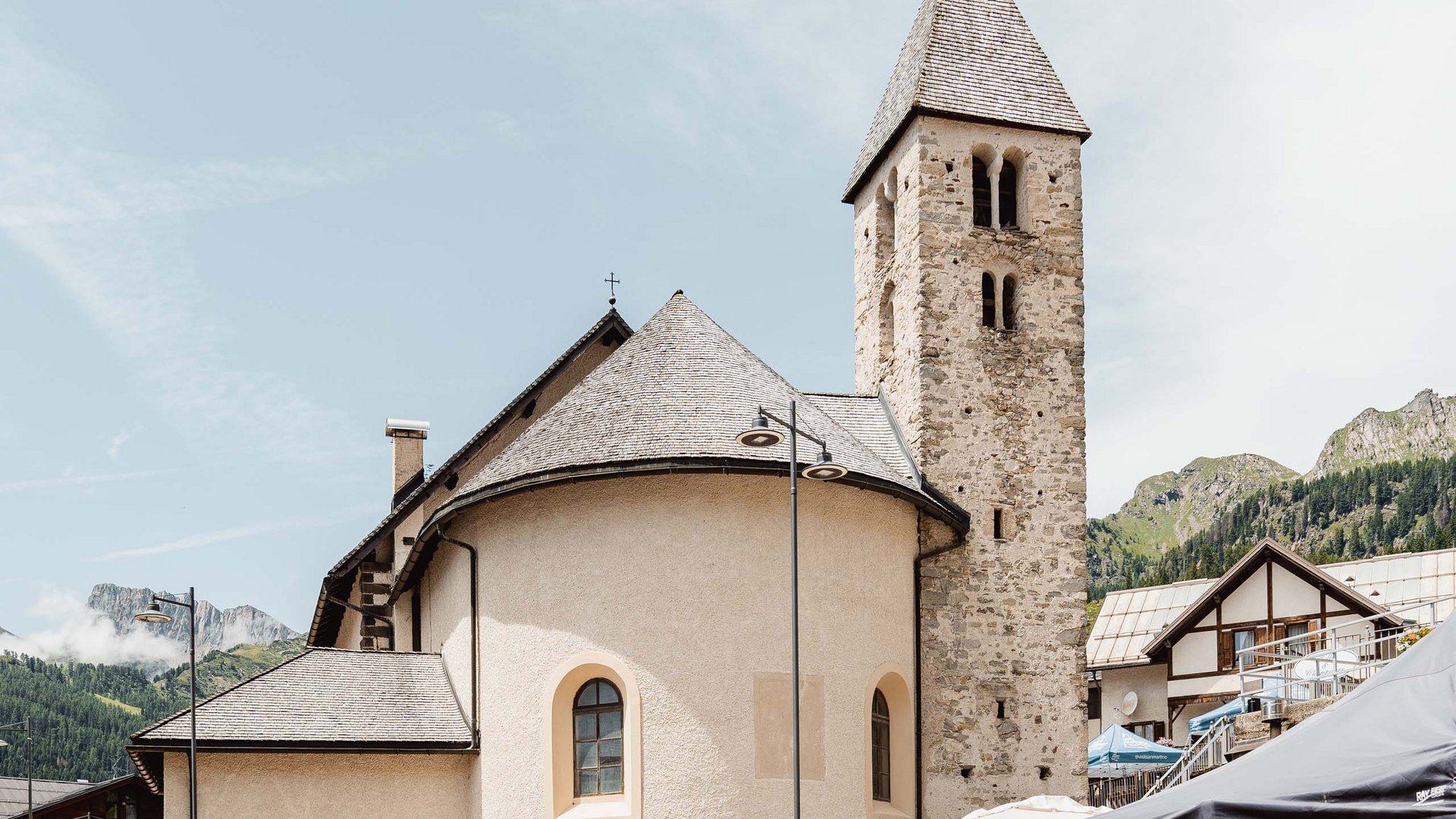 Pictures of gentle eco-tourism in the Alps