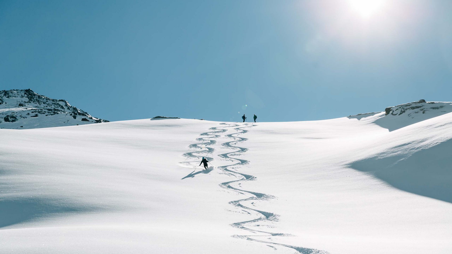 Pictures of gentle eco-tourism in the Alps