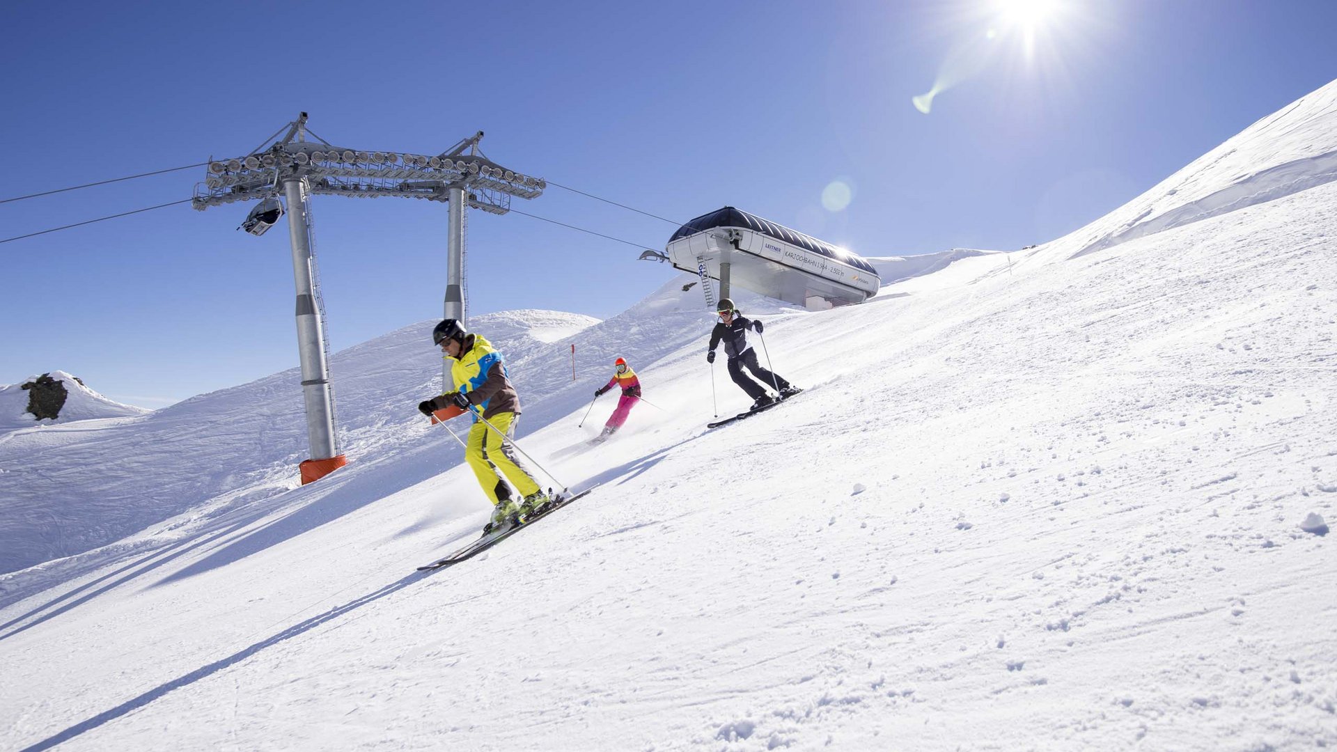 Pictures of gentle eco-tourism in the Alps