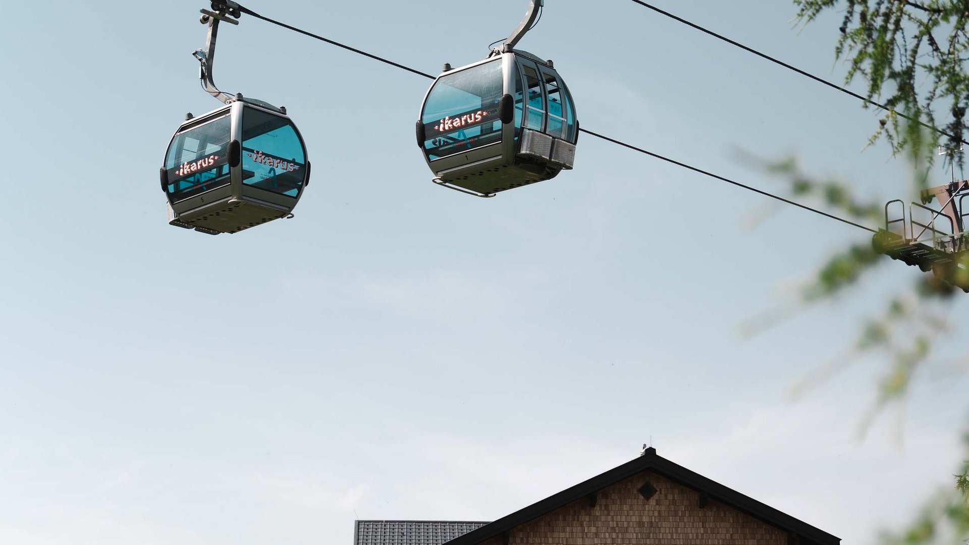 Pictures of gentle eco-tourism in the Alps