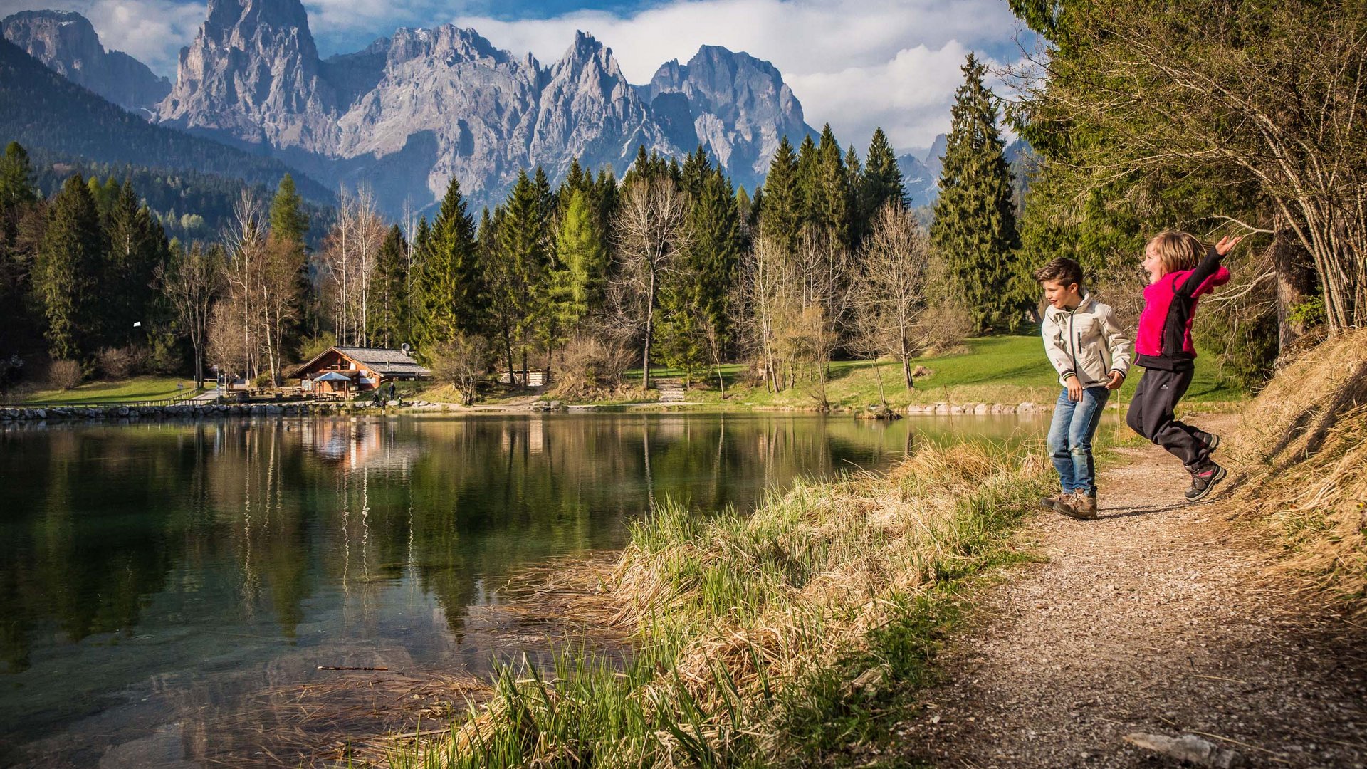 La maestosità delle Dolomiti a Primiero San Martino di Castrozza