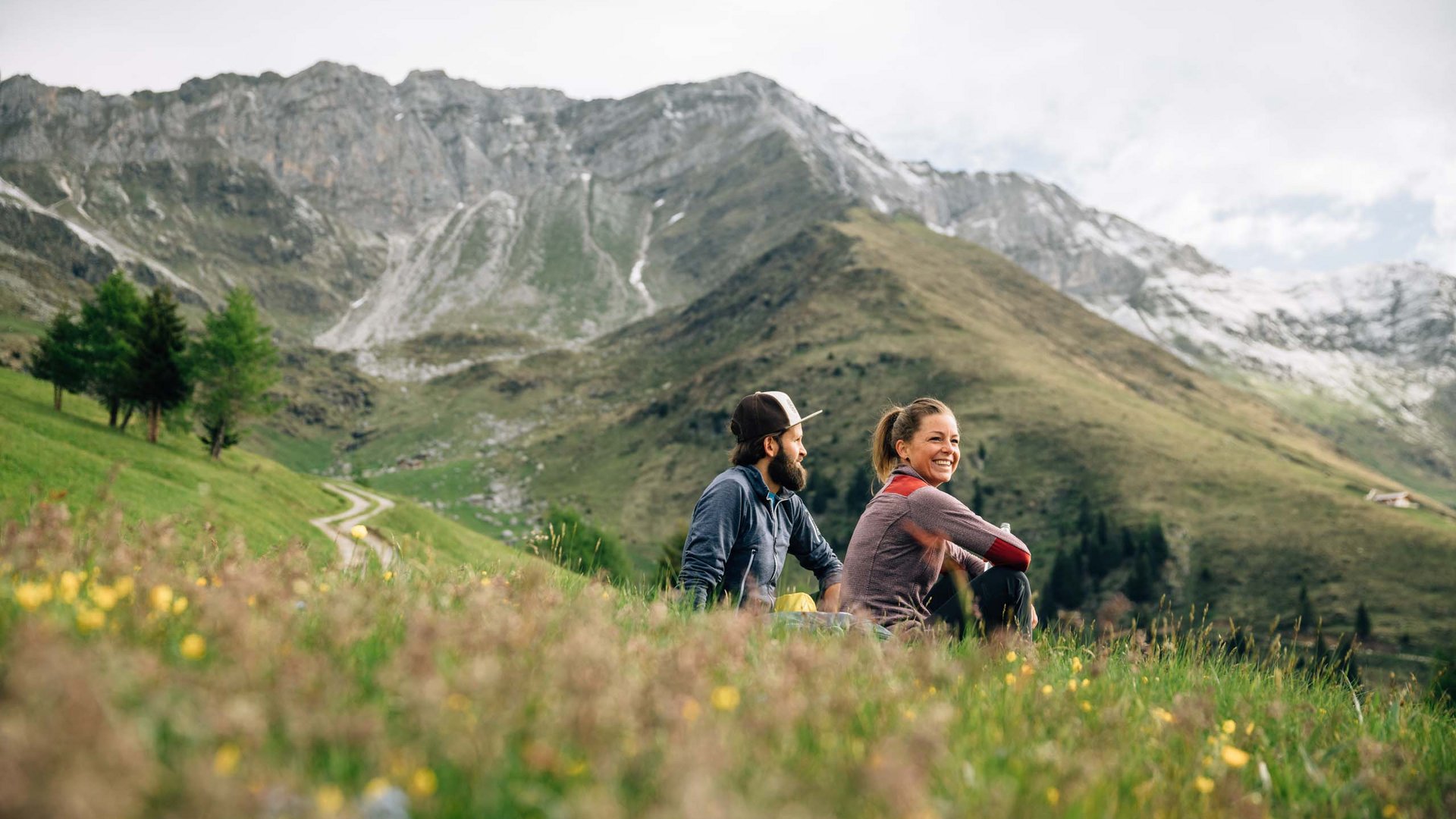 Sanfter Ökotourismus in den Alpen in Bildern