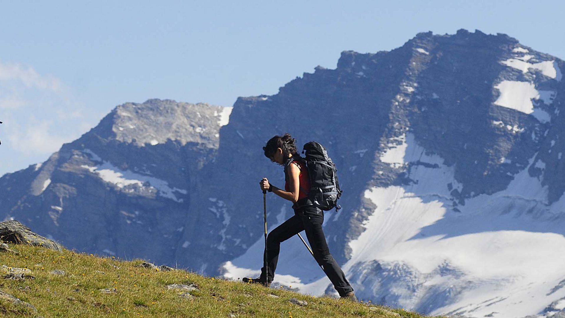 Sanfter Ökotourismus in den Alpen in Bildern