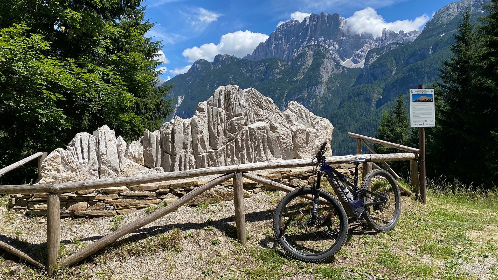 Pictures of gentle eco-tourism in the Alps