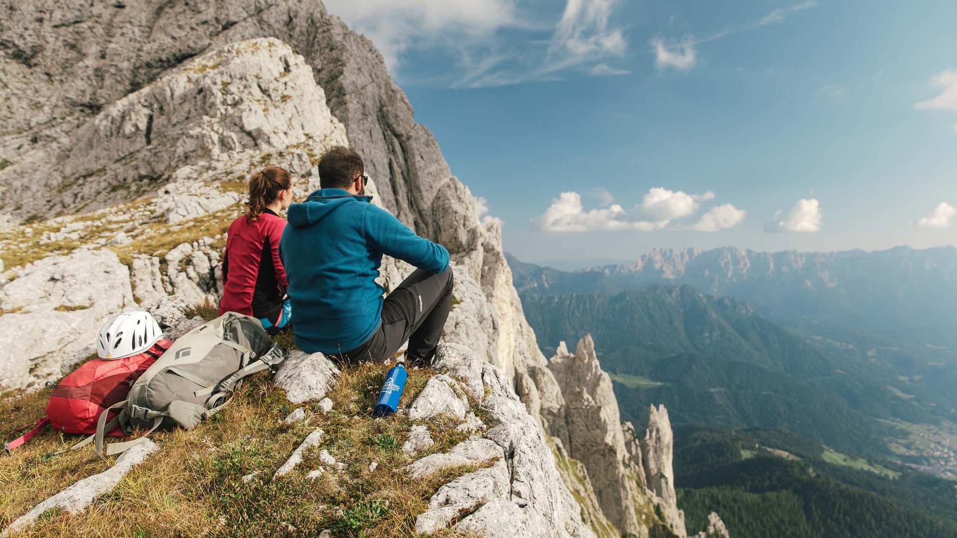 Pictures of gentle eco-tourism in the Alps