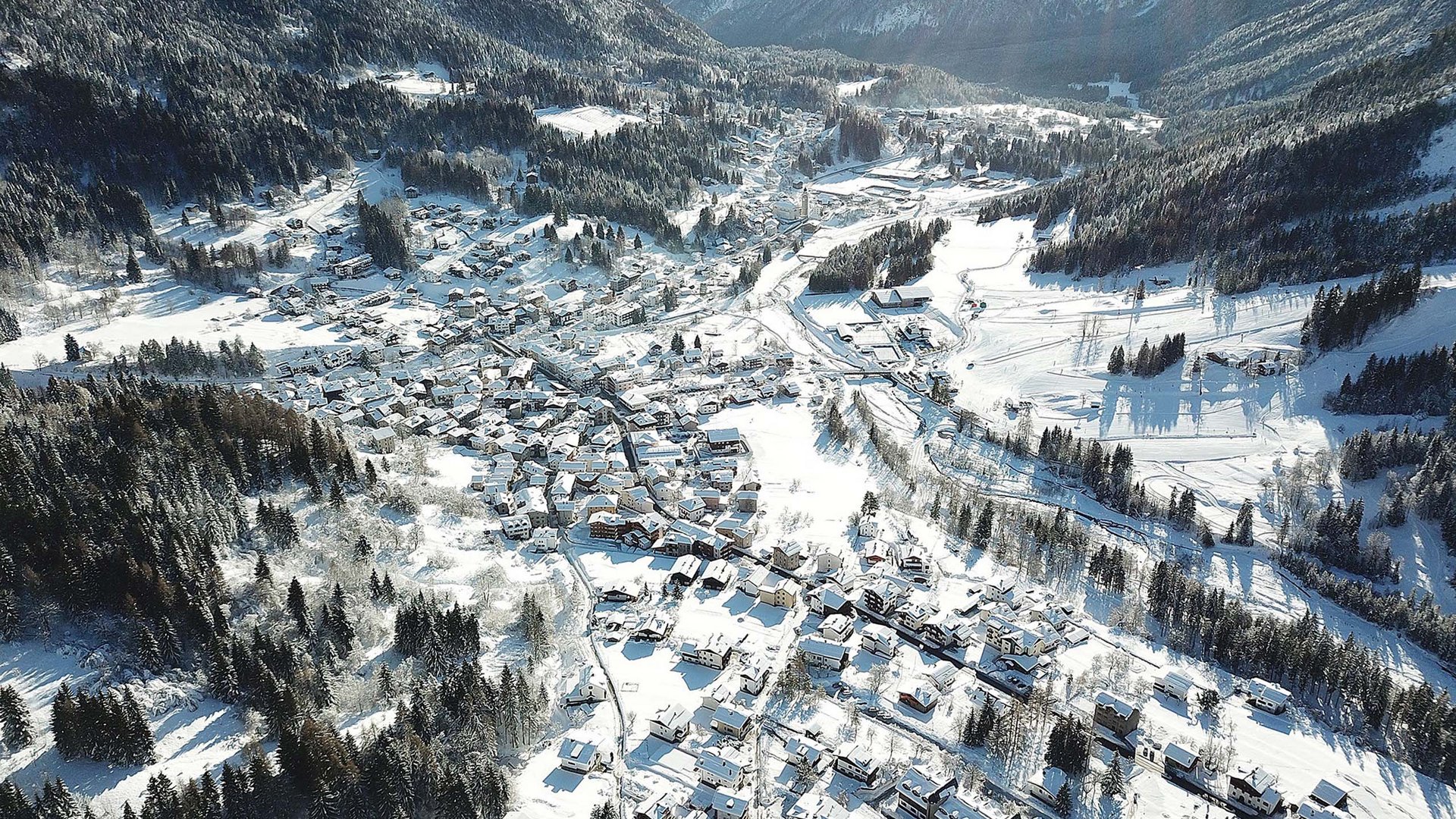 Pictures of gentle eco-tourism in the Alps