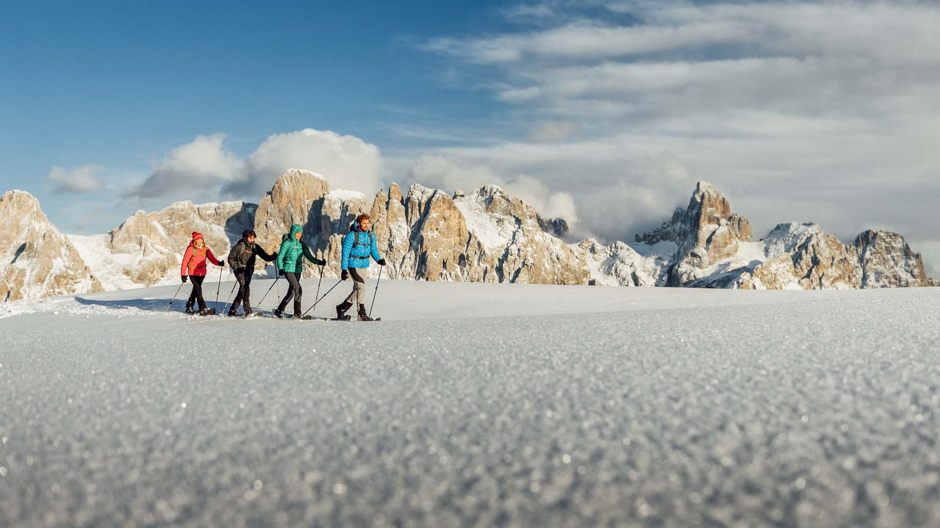 Pictures of gentle eco-tourism in the Alps