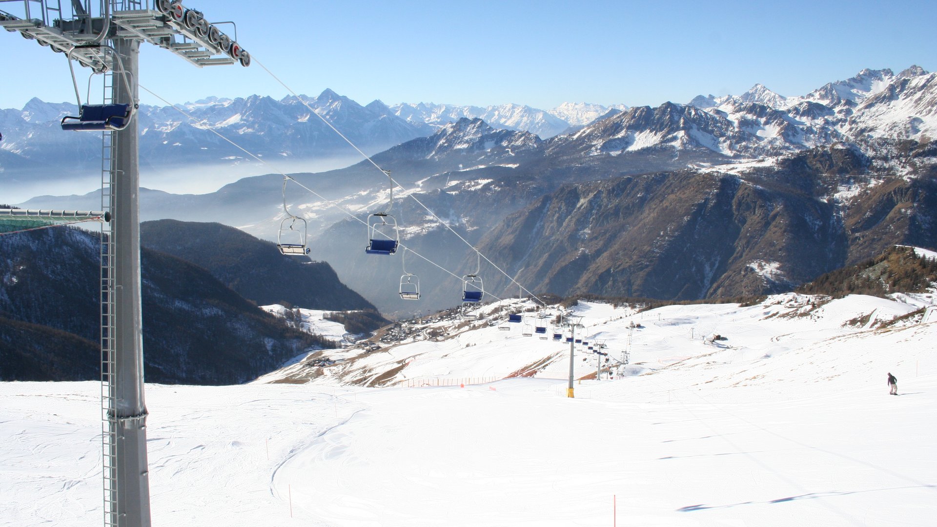 Pictures of gentle eco-tourism in the Alps