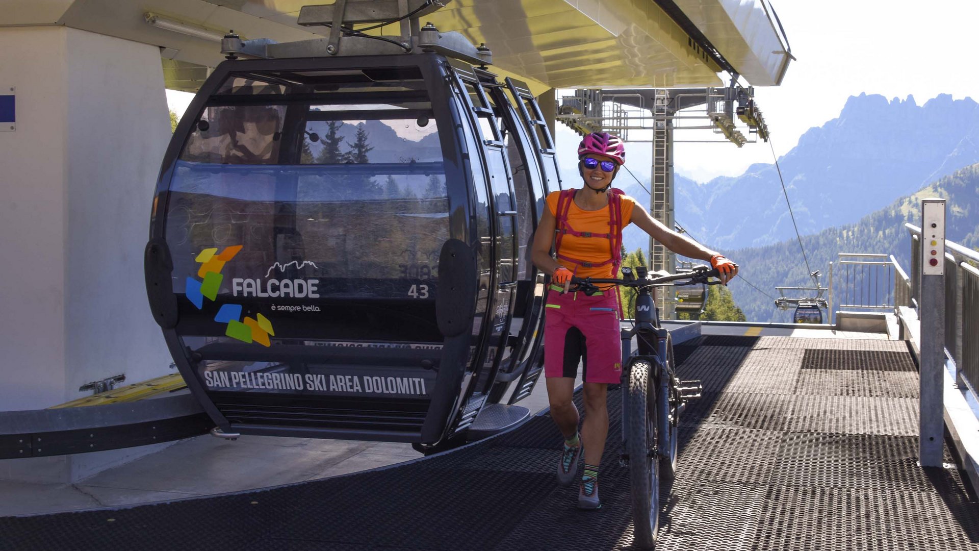 Pictures of gentle eco-tourism in the Alps