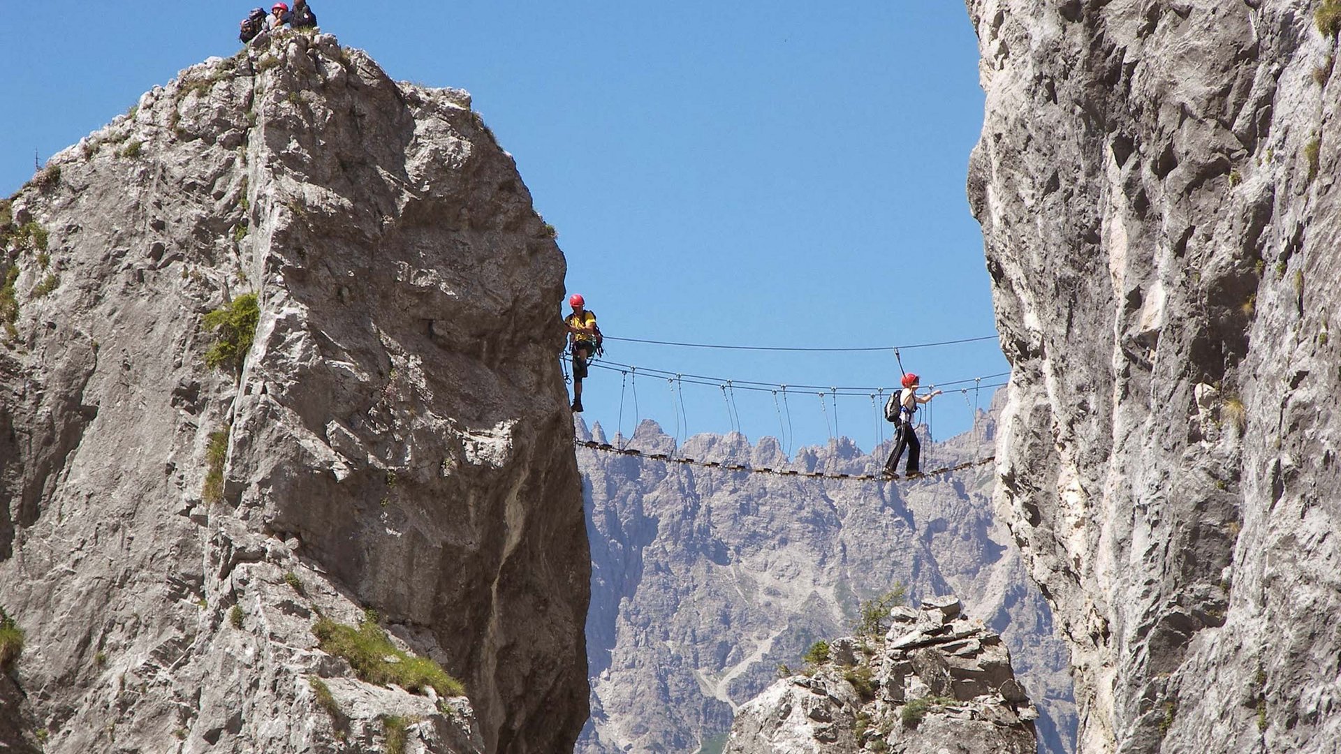 Pictures of gentle eco-tourism in the Alps