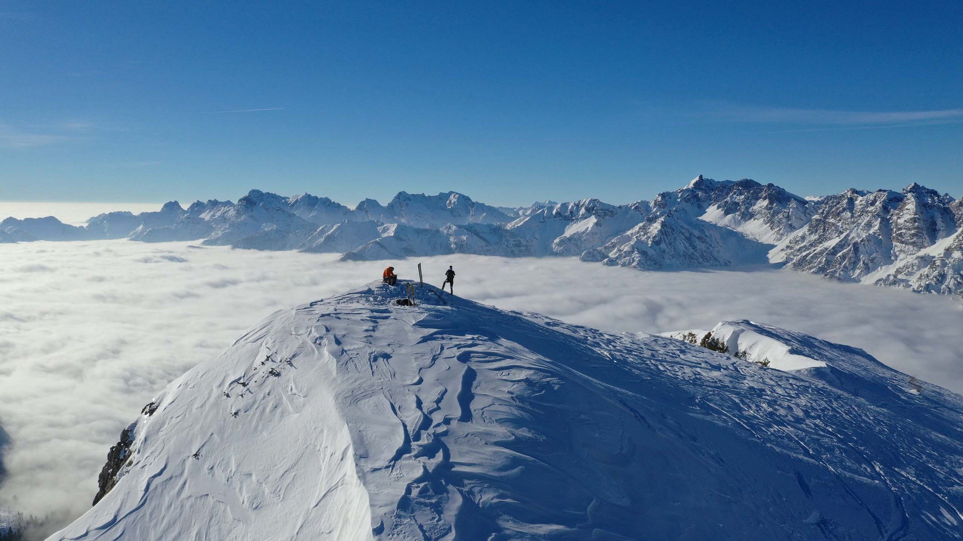 Pictures of gentle eco-tourism in the Alps