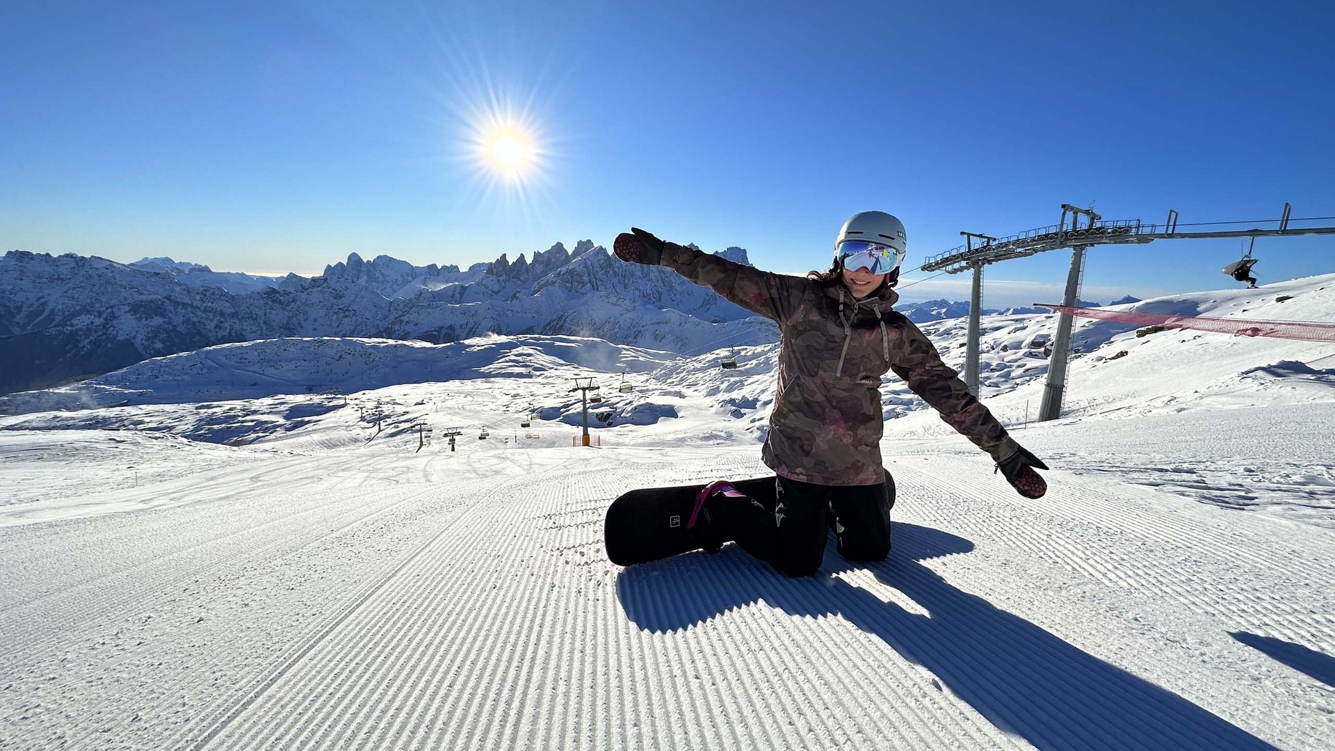 Pictures of gentle eco-tourism in the Alps