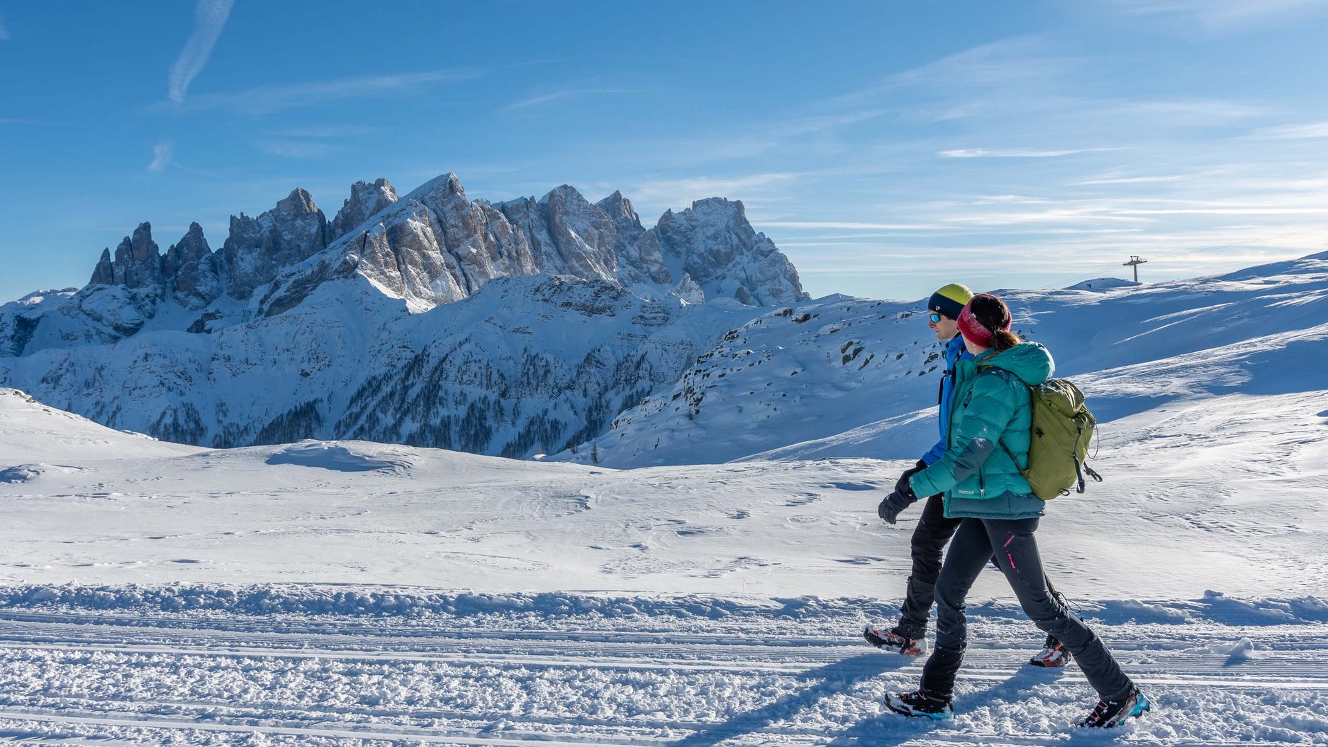 Pictures of gentle eco-tourism in the Alps