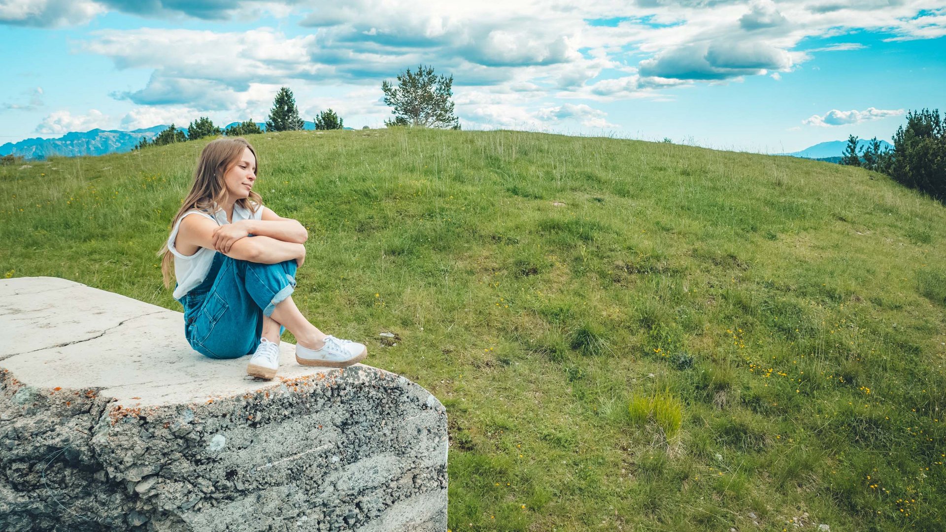 Pictures of gentle eco-tourism in the Alps