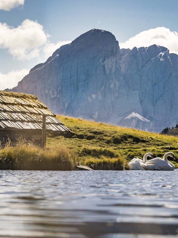 Funes, un rifugio tra le Dolomiti.