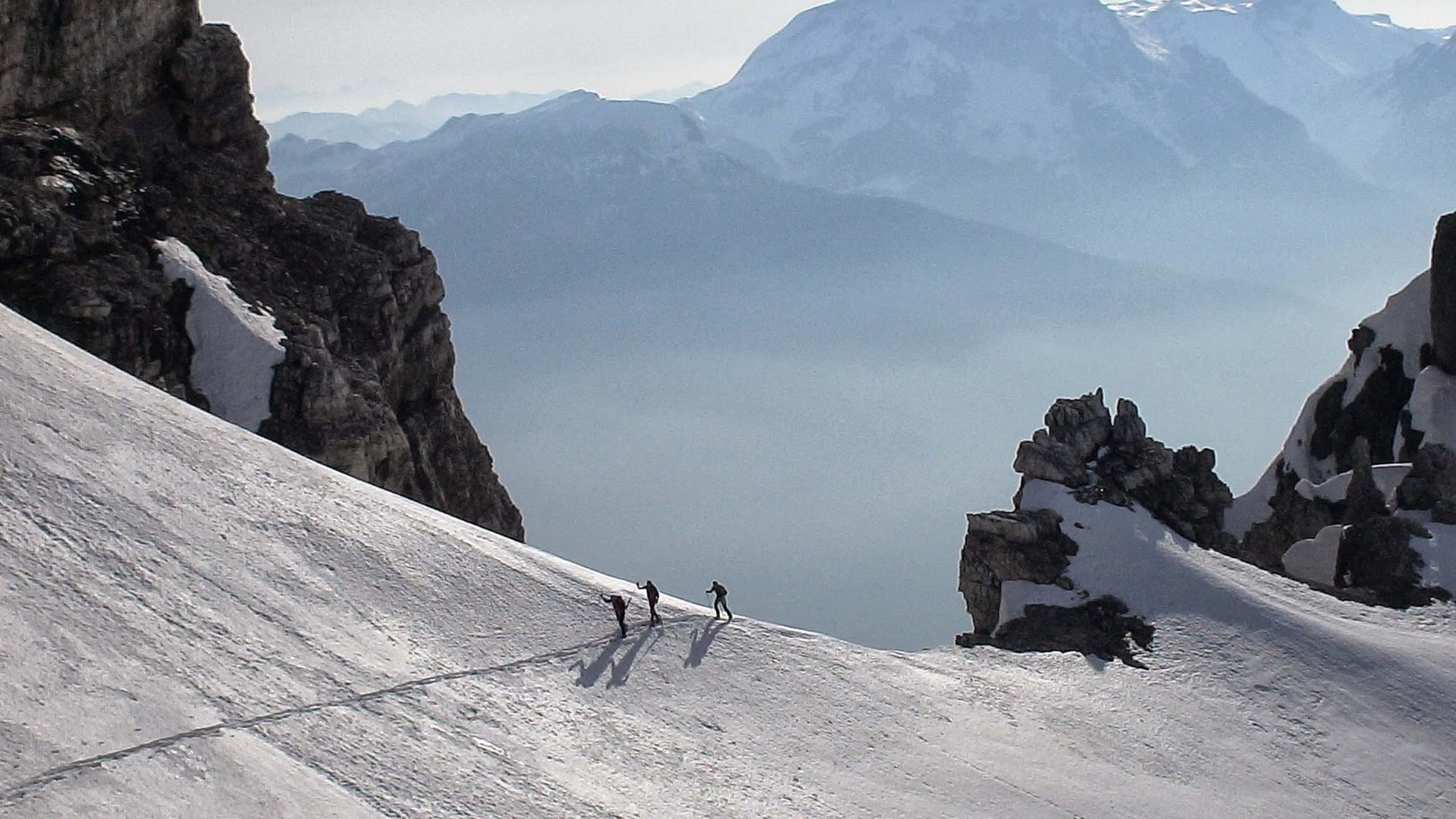 Sanfter Ökotourismus in den Alpen in Bildern