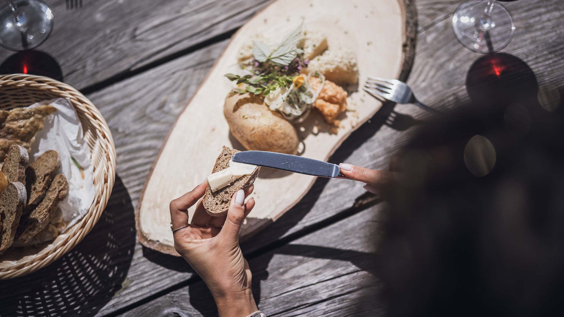 Sanfter Ökotourismus in den Alpen in Bildern