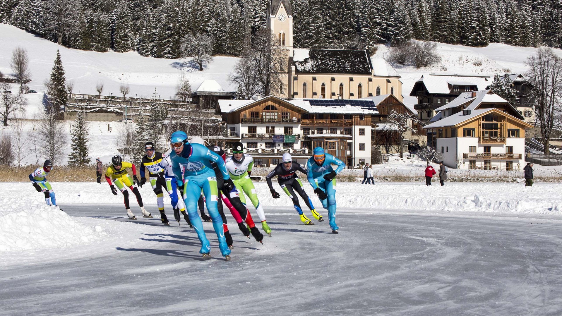 Pictures of gentle eco-tourism in the Alps