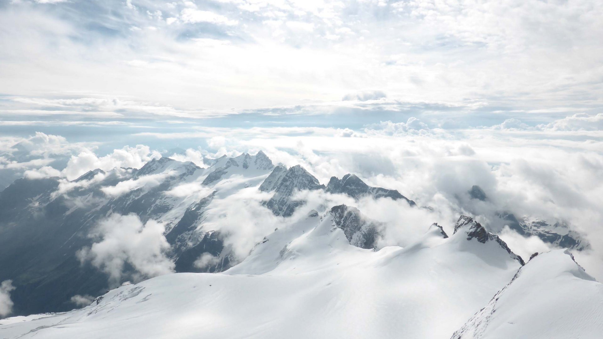 Pictures of gentle eco-tourism in the Alps